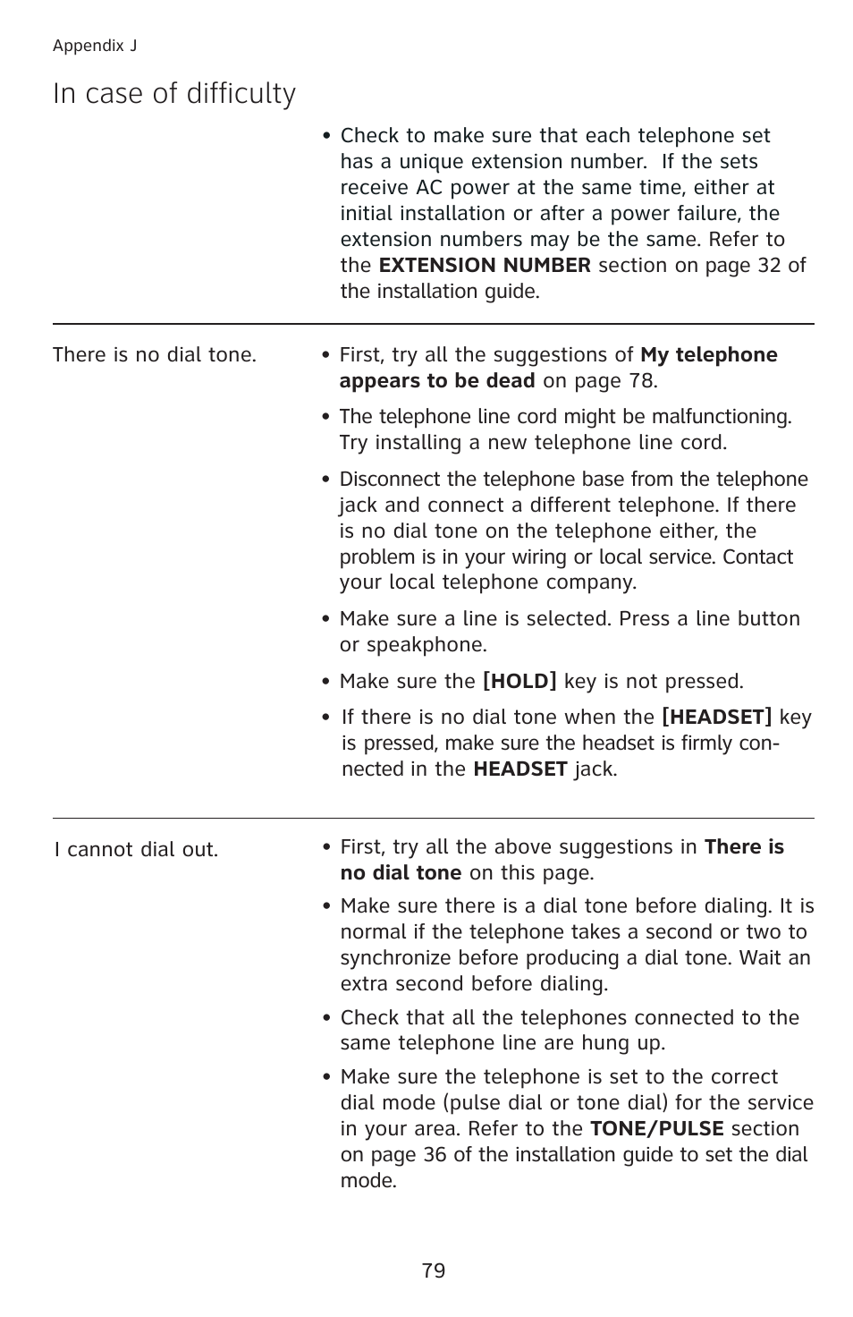 AT&T 1070 User Manual | Page 65 / 74