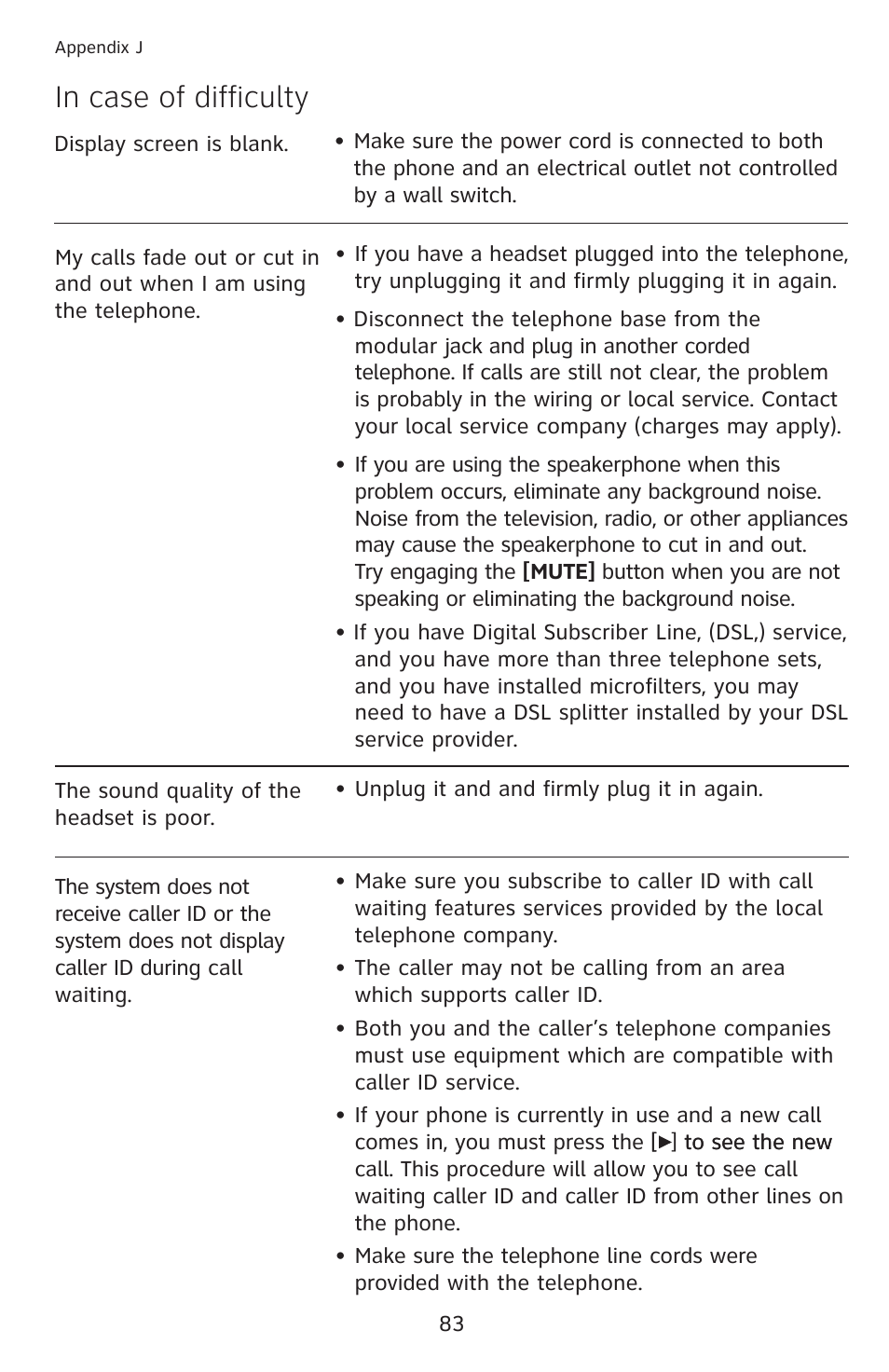 AT&T 1070 User Manual | Page 69 / 74