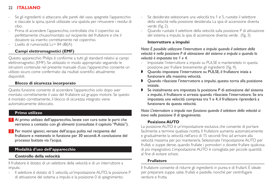 Внимание | Philips Robust Collection Blender User Manual | Page 22 / 28