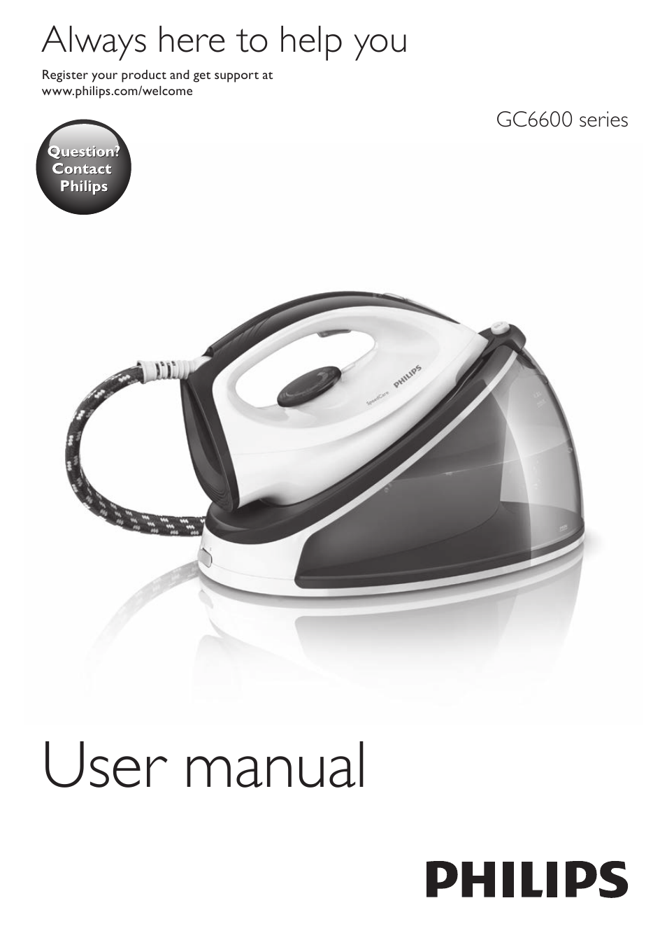 Philips Centrale vapeur User Manual | 28 pages
