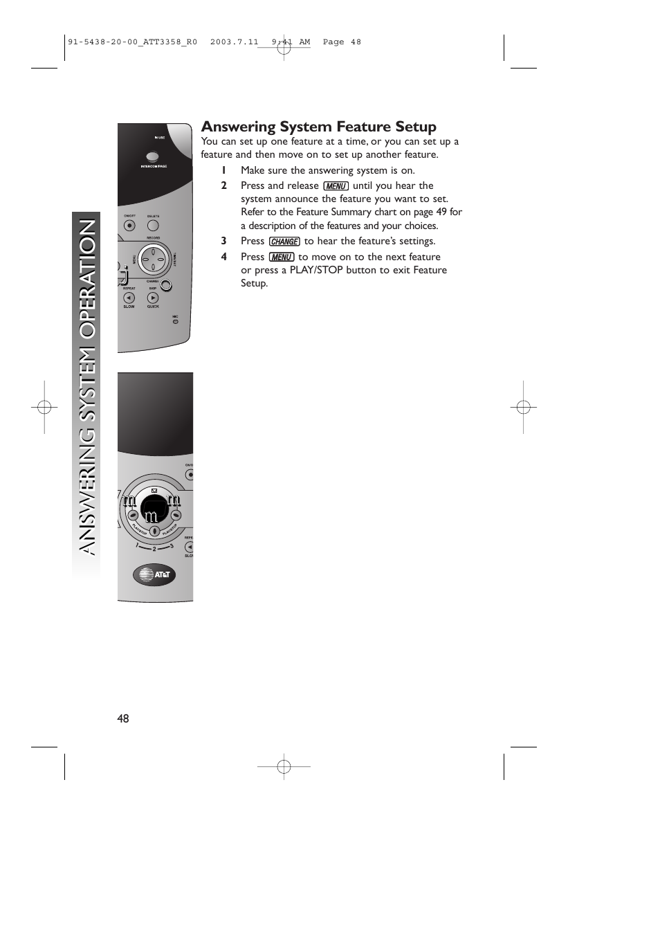 AT&T 3358 User Manual | Page 51 / 72