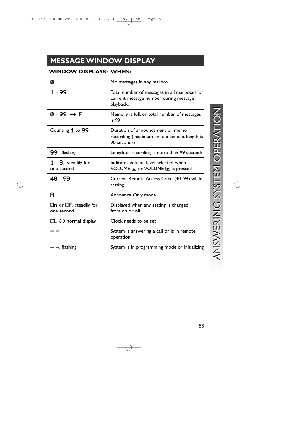 AT&T 3358 User Manual | Page 56 / 72