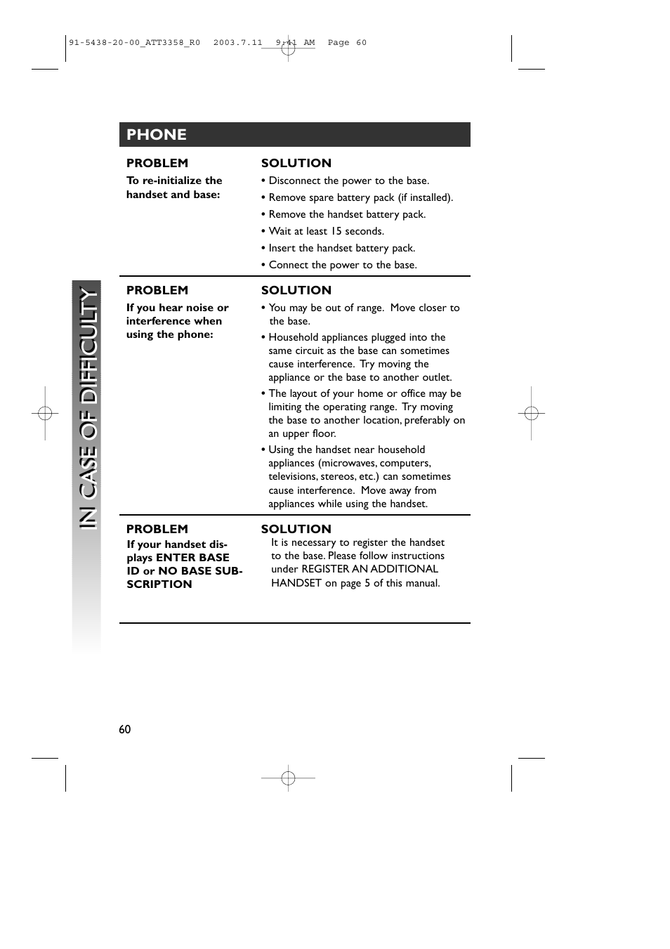 AT&T 3358 User Manual | Page 63 / 72