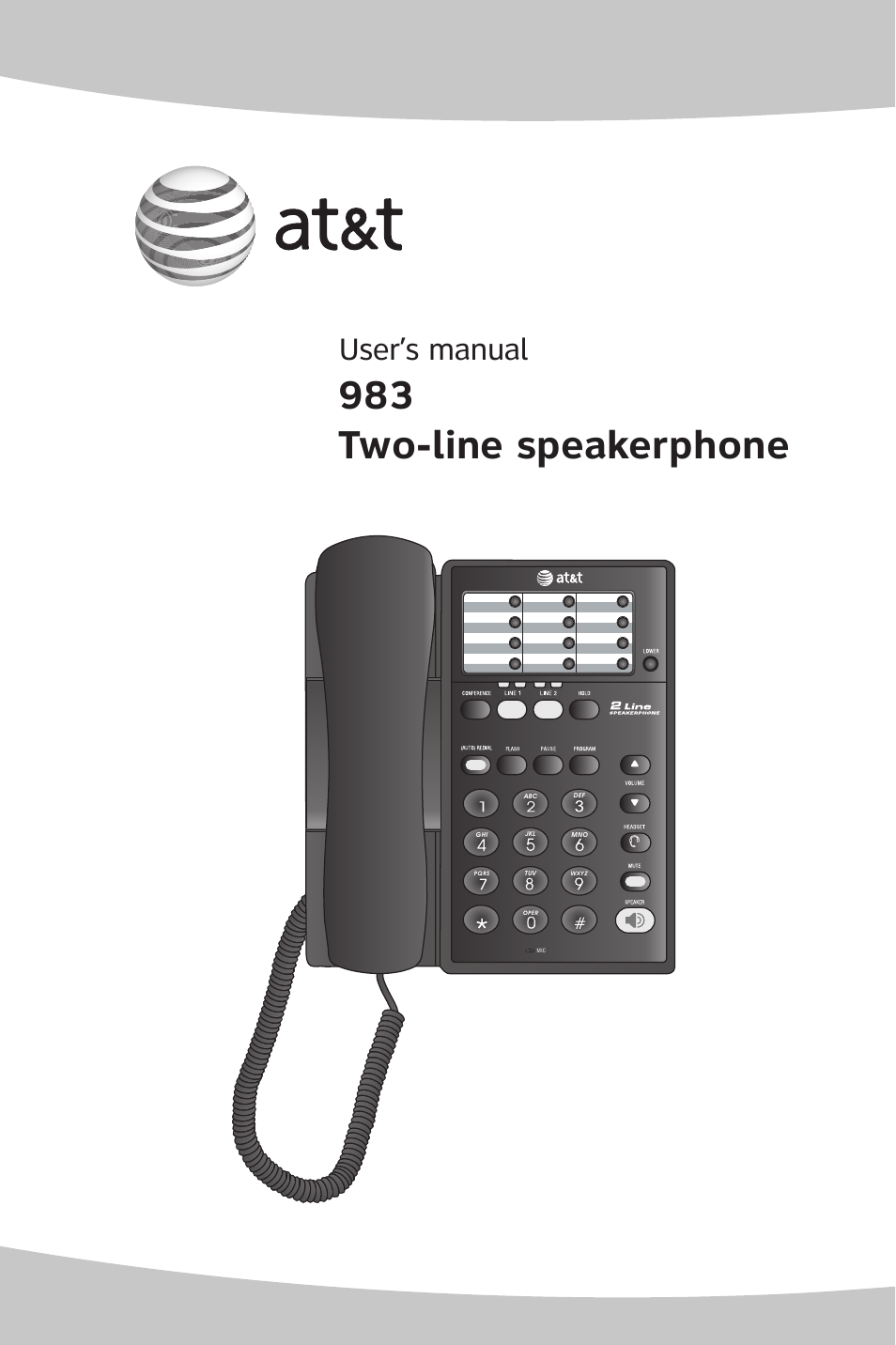 AT&T 983 User Manual | 39 pages