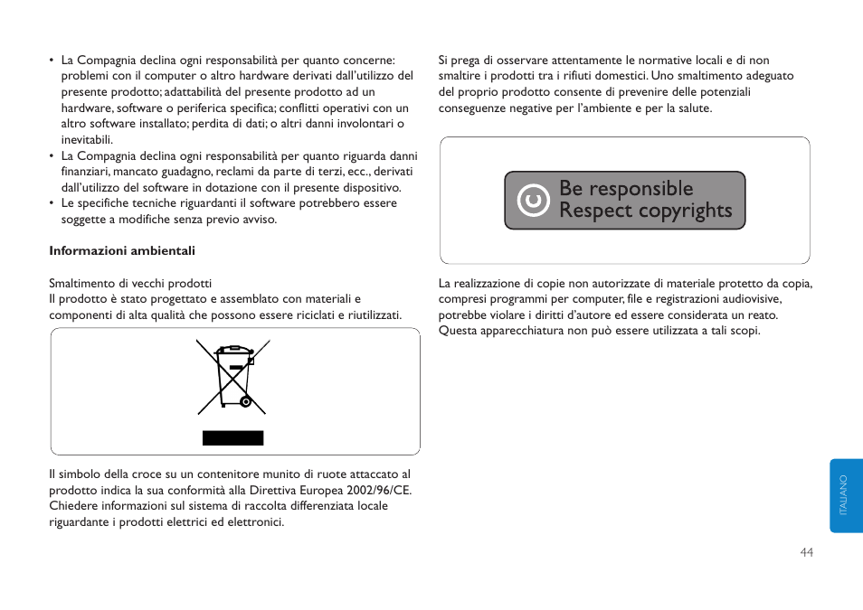 Philips Clé USB User Manual | Page 44 / 98