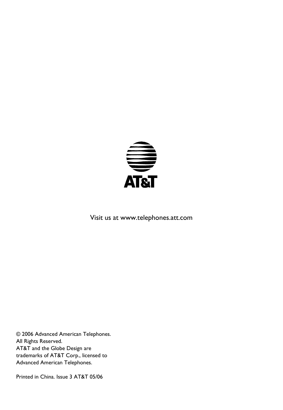 AT&T Trimline 265 User Manual | Page 36 / 36