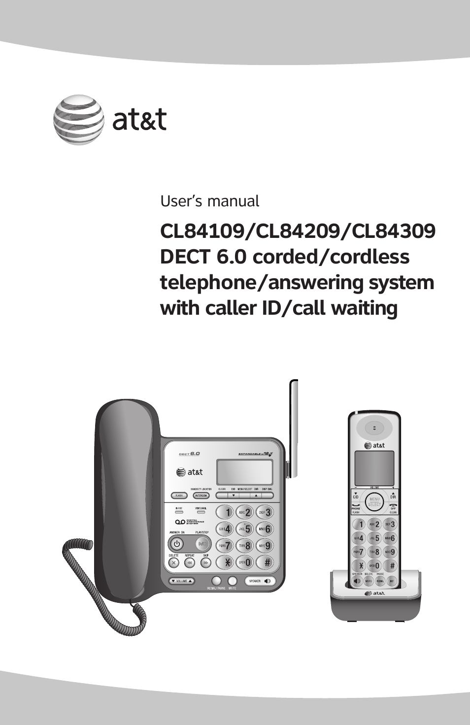 AT&T DECT CL84309 User Manual | 94 pages