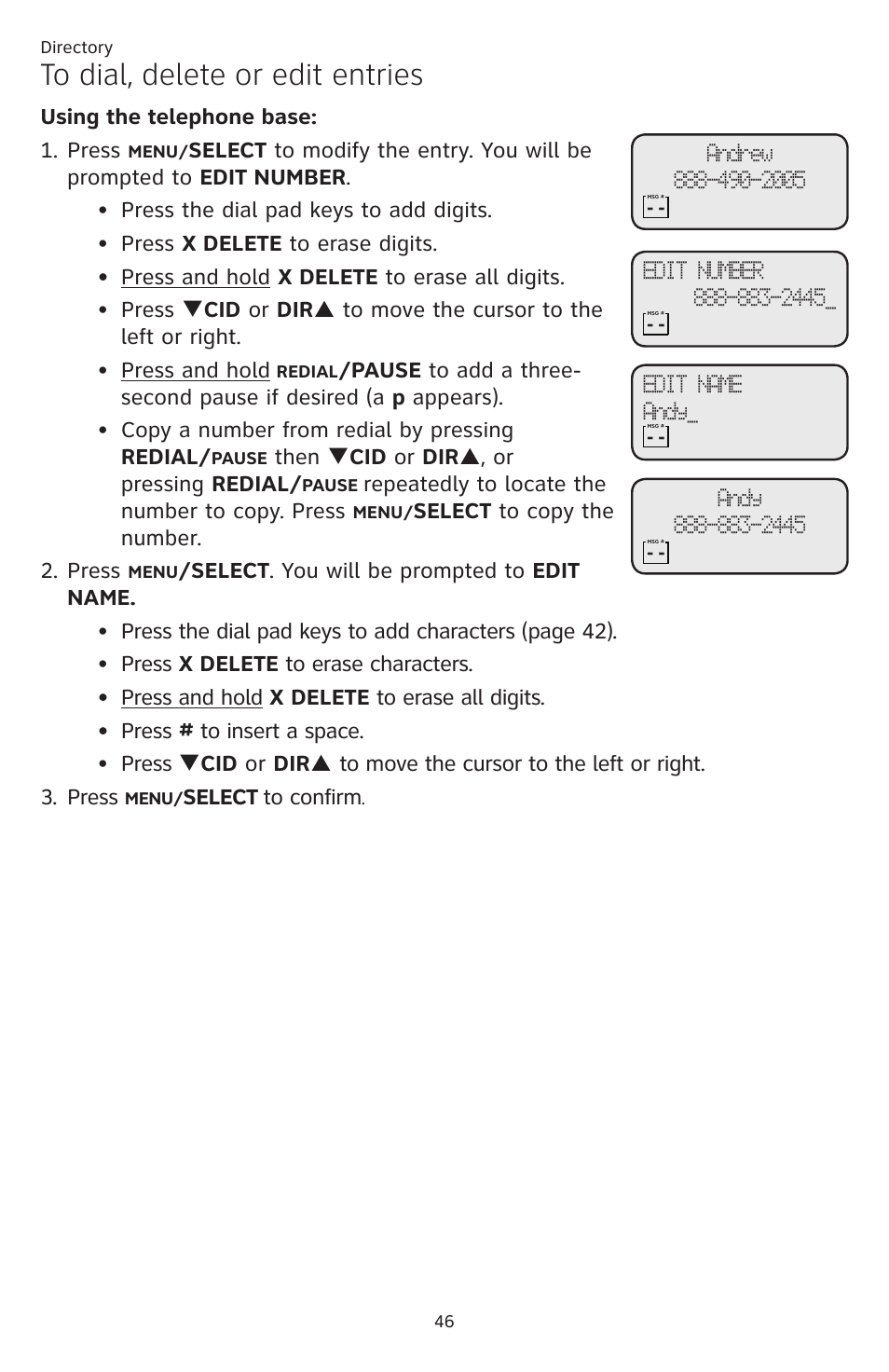 AT&T DECT CL84309 User Manual | Page 52 / 94