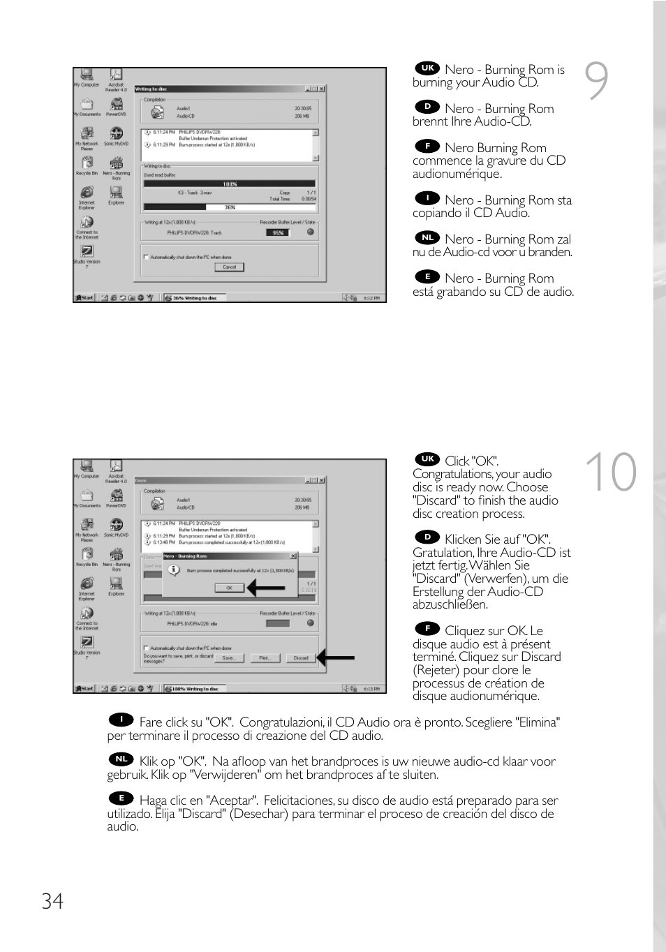 Philips Graveur interne User Manual | Page 34 / 48