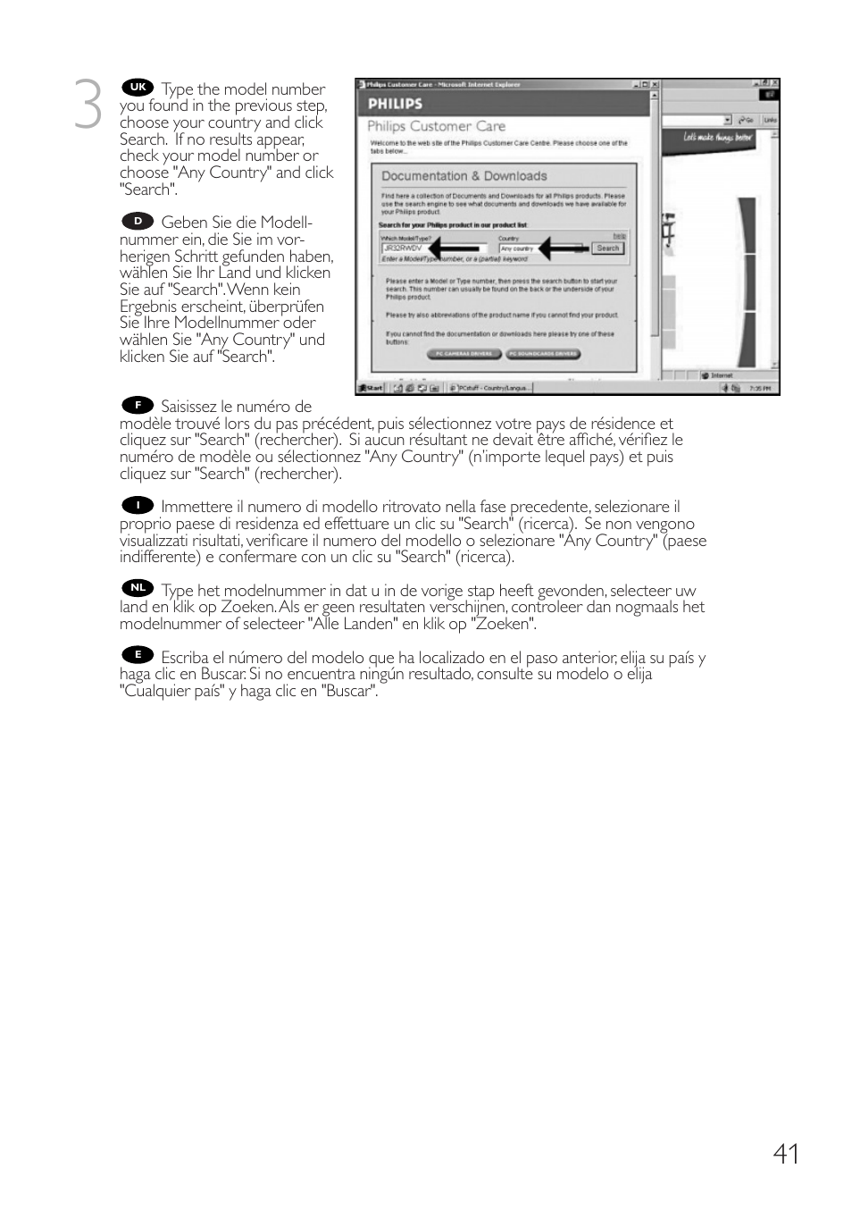 Philips Graveur interne User Manual | Page 41 / 48