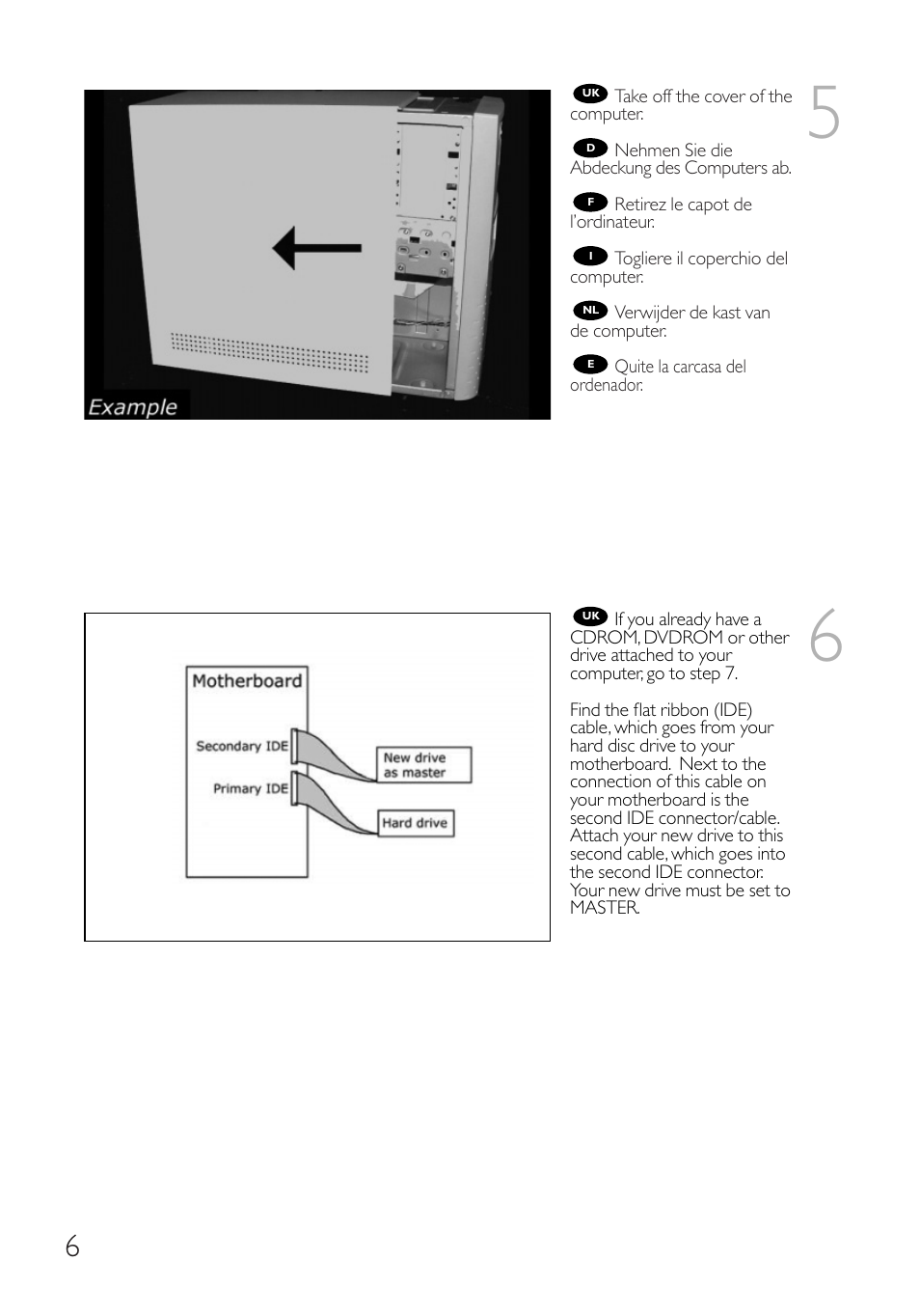 Philips Graveur interne User Manual | Page 6 / 48