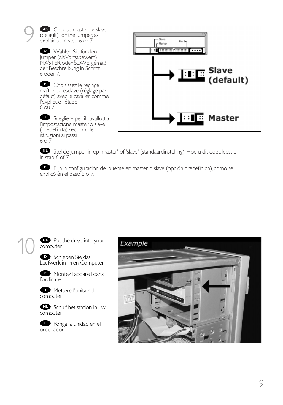 Philips Graveur interne User Manual | Page 9 / 48