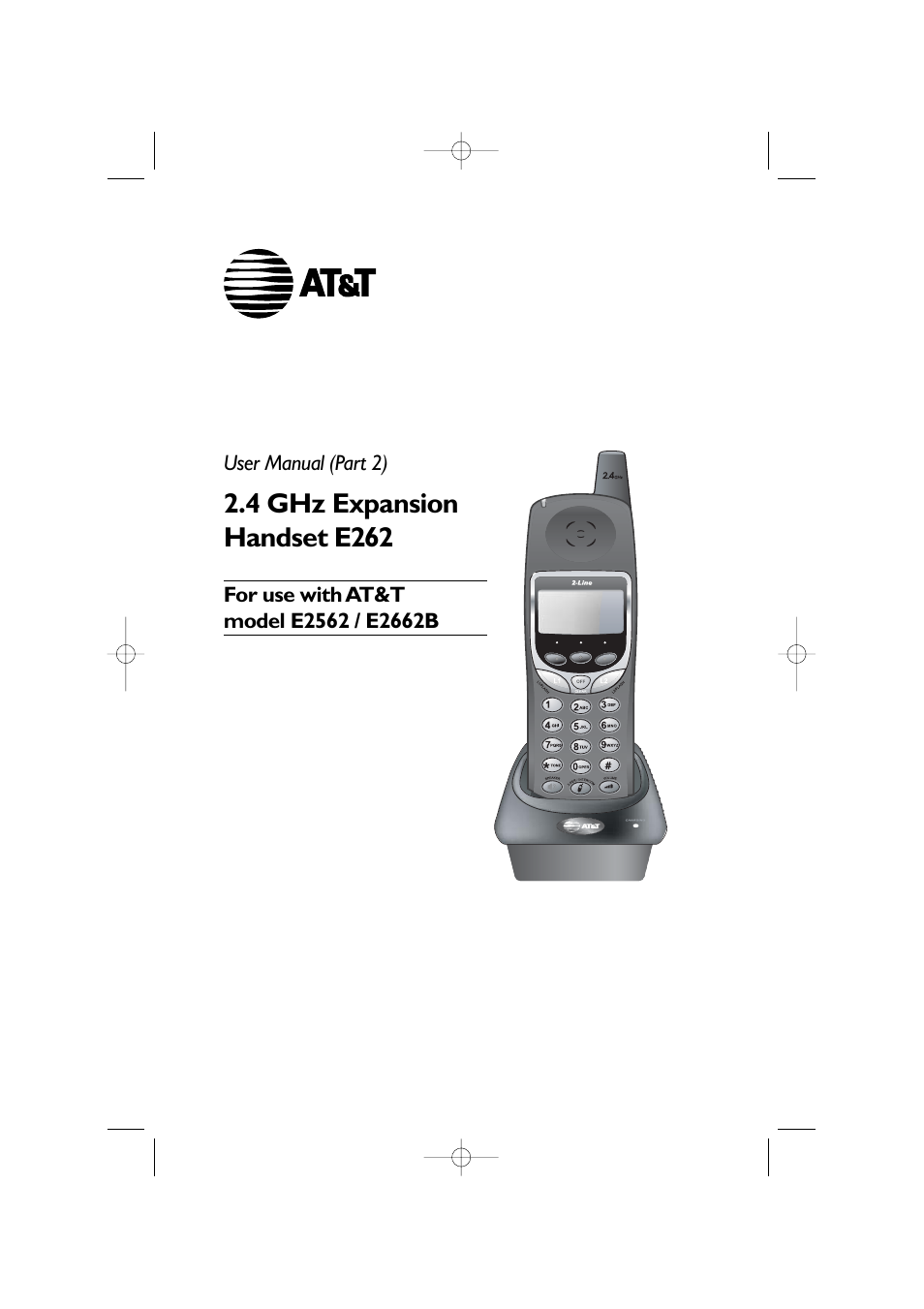 AT&T E2662B User Manual | 8 pages
