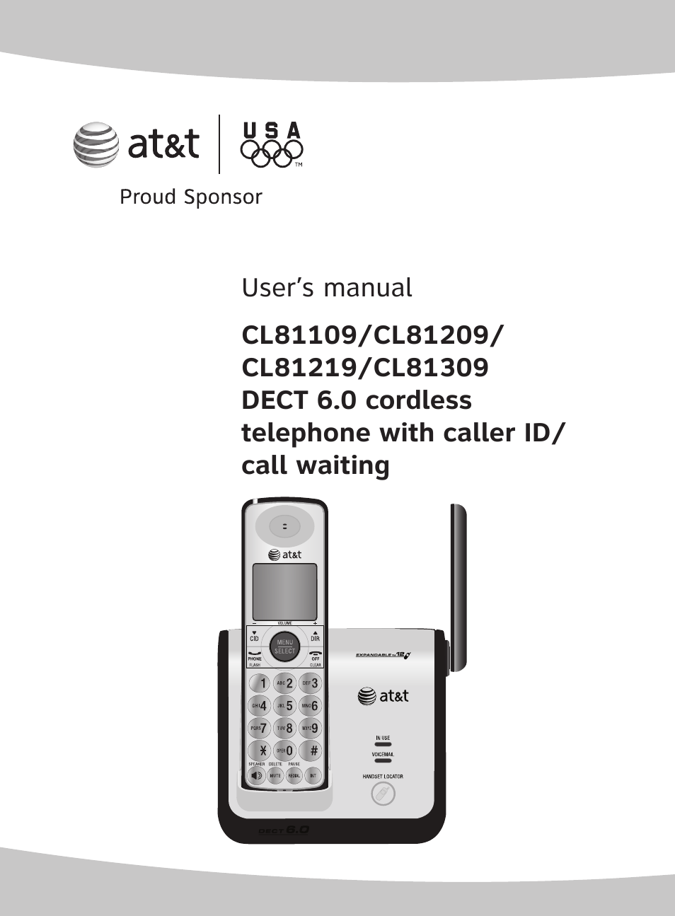 AT&T CL81219 User Manual | 66 pages