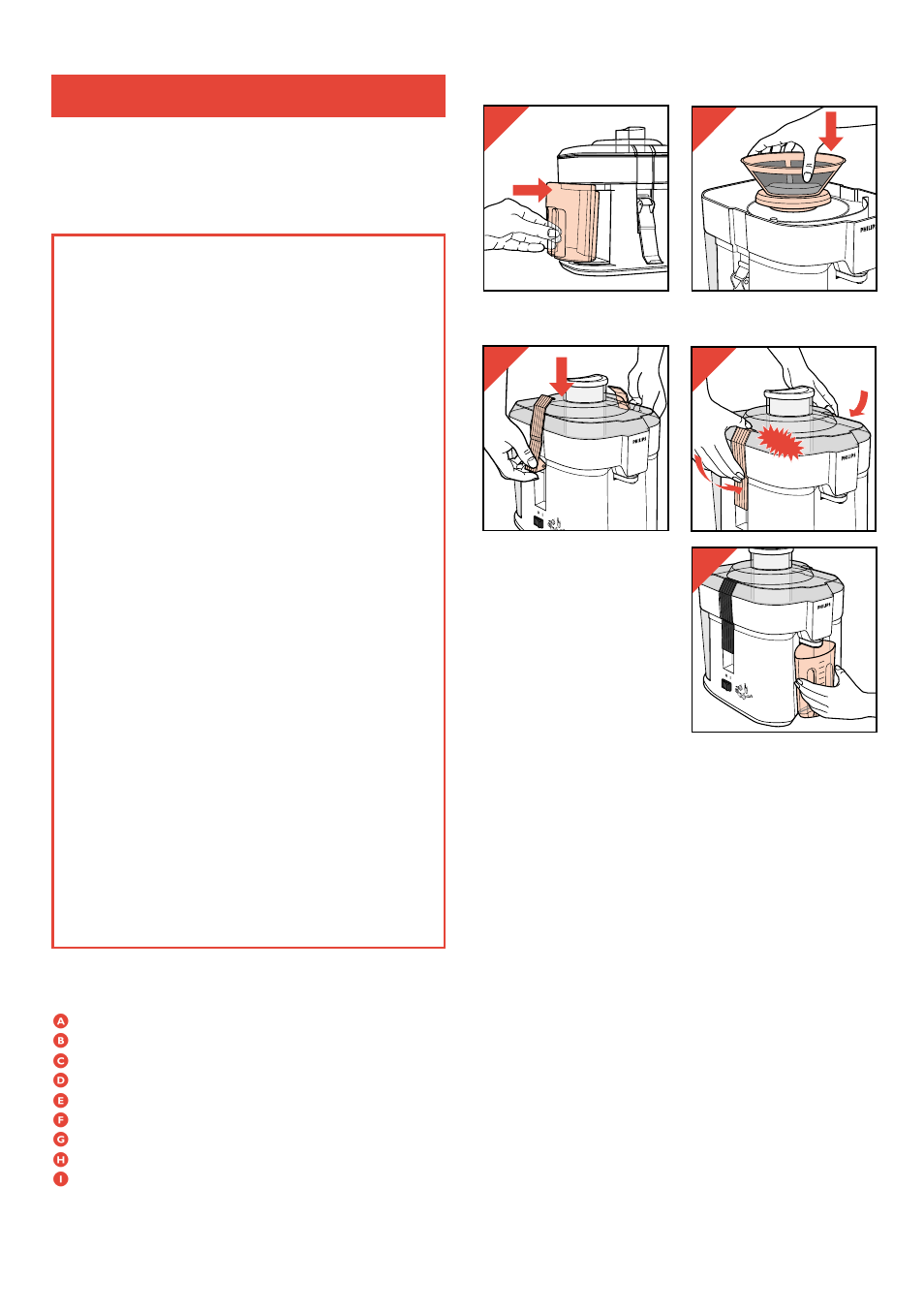 Nederlands | Philips Centrifugeuse User Manual | Page 11 / 26