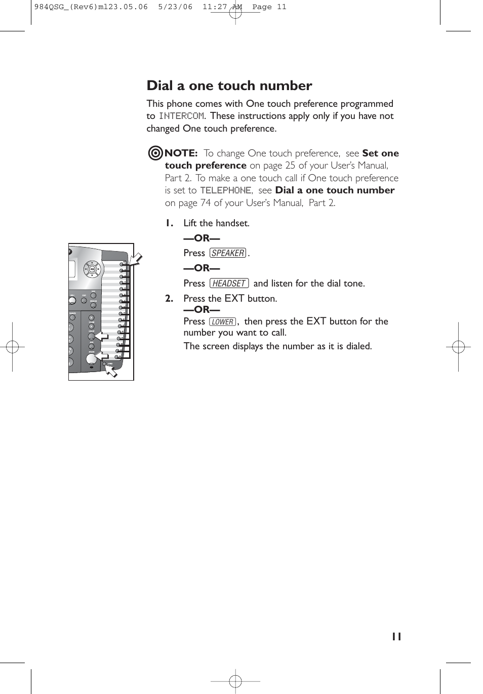 AT&T 984 User Manual | Page 11 / 15