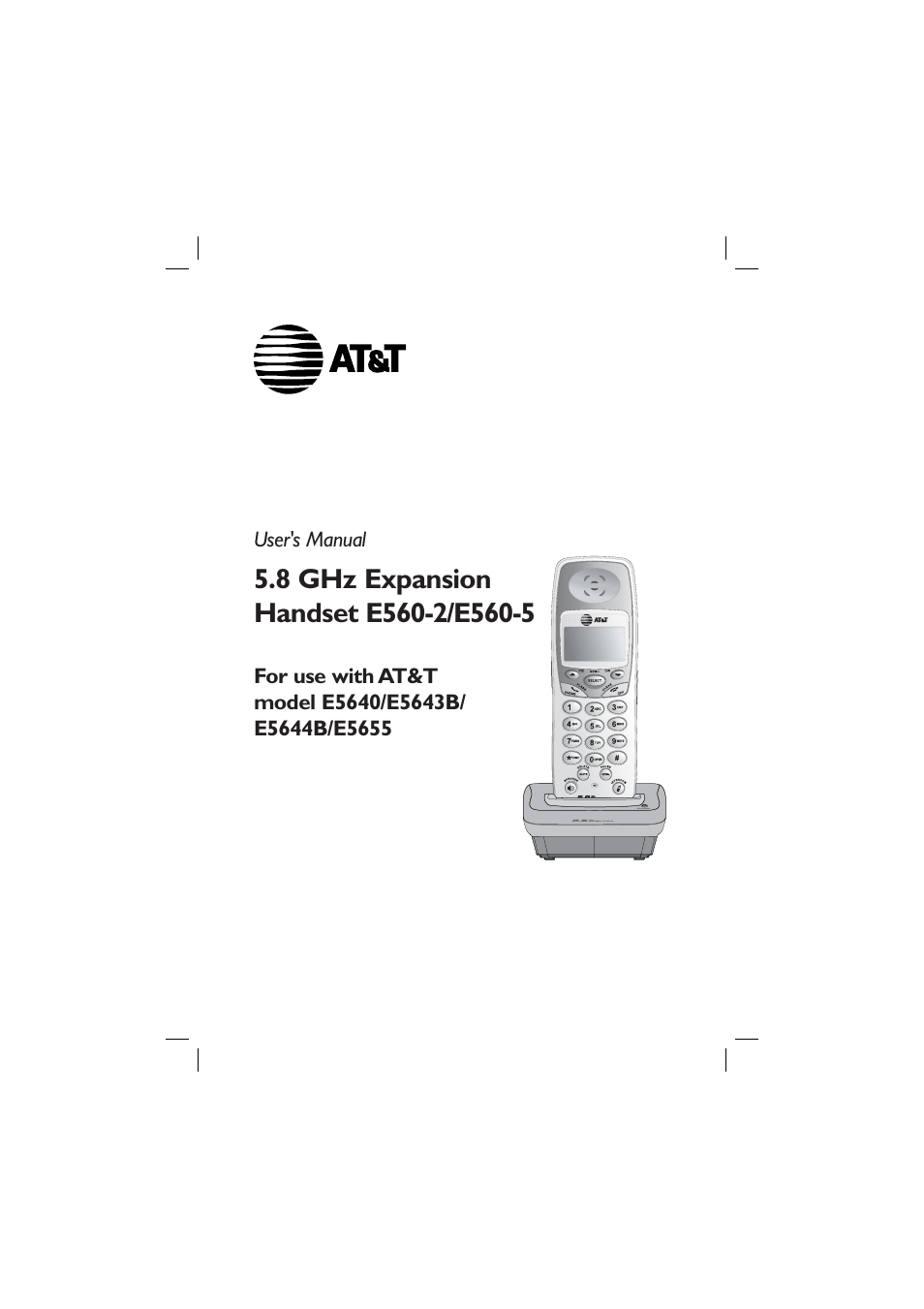 AT&T E560-2 User Manual | 37 pages