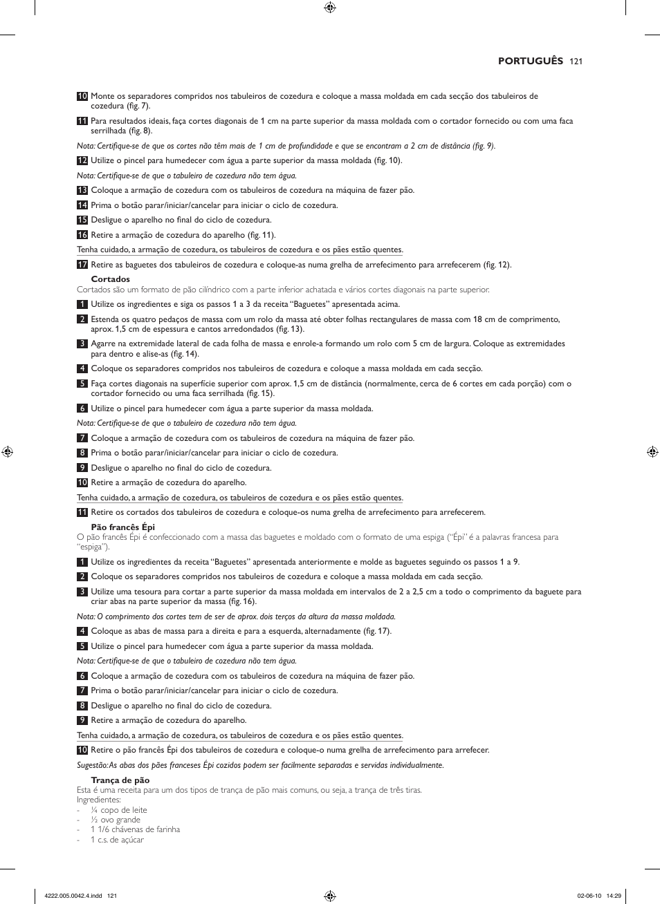 Philips Pure Essentials Collection Machine à pain User Manual | Page 121 / 180