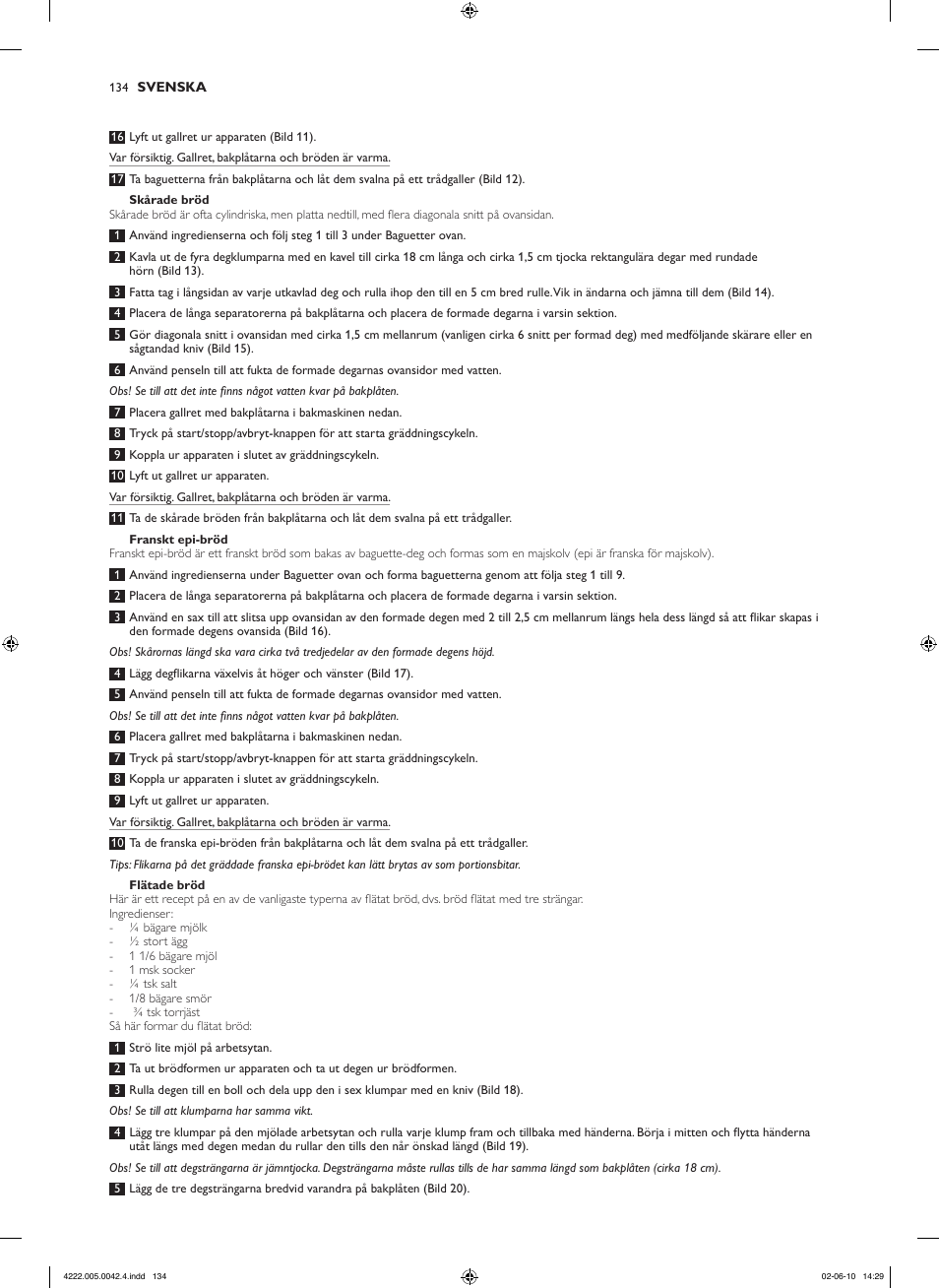 Philips Pure Essentials Collection Machine à pain User Manual | Page 134 / 180