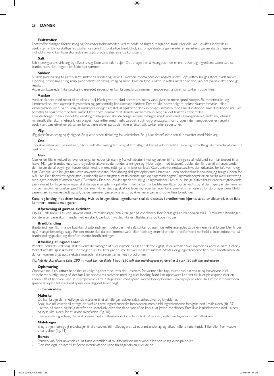 Philips Pure Essentials Collection Machine à pain User Manual | Page 26 / 180