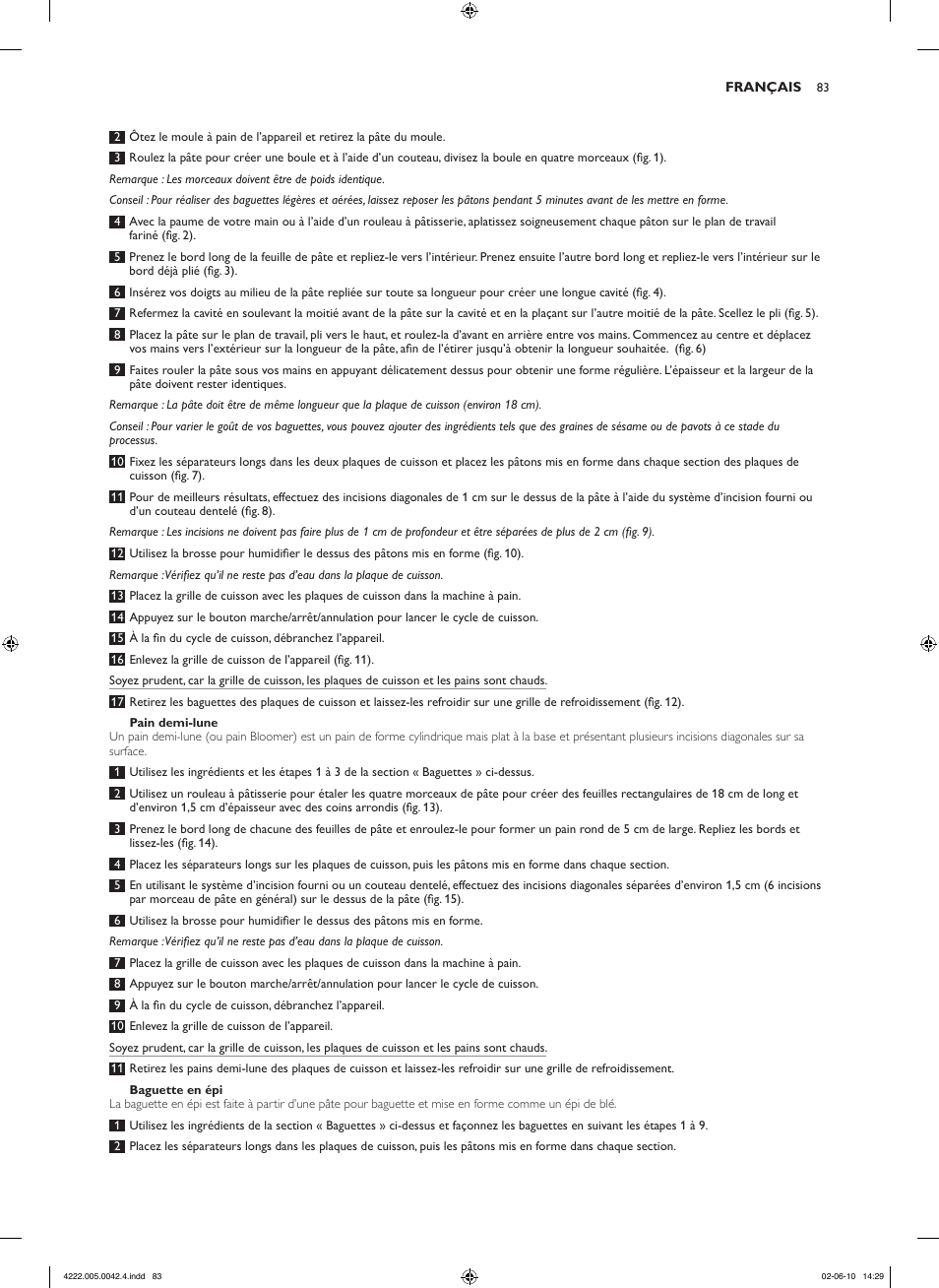 Philips Pure Essentials Collection Machine à pain User Manual | Page 83 / 180