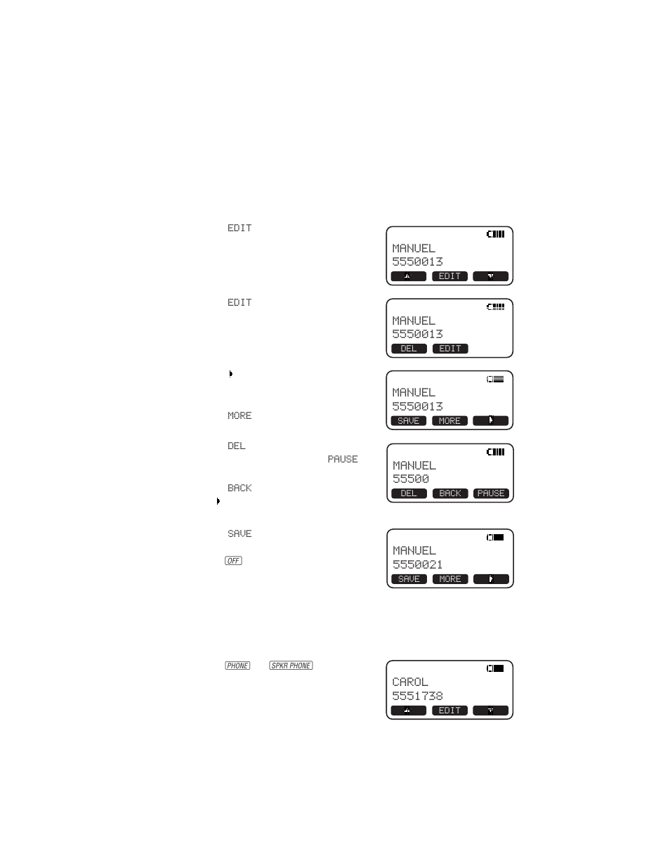 Telephone directory | AT&T 2455 User Manual | Page 19 / 38