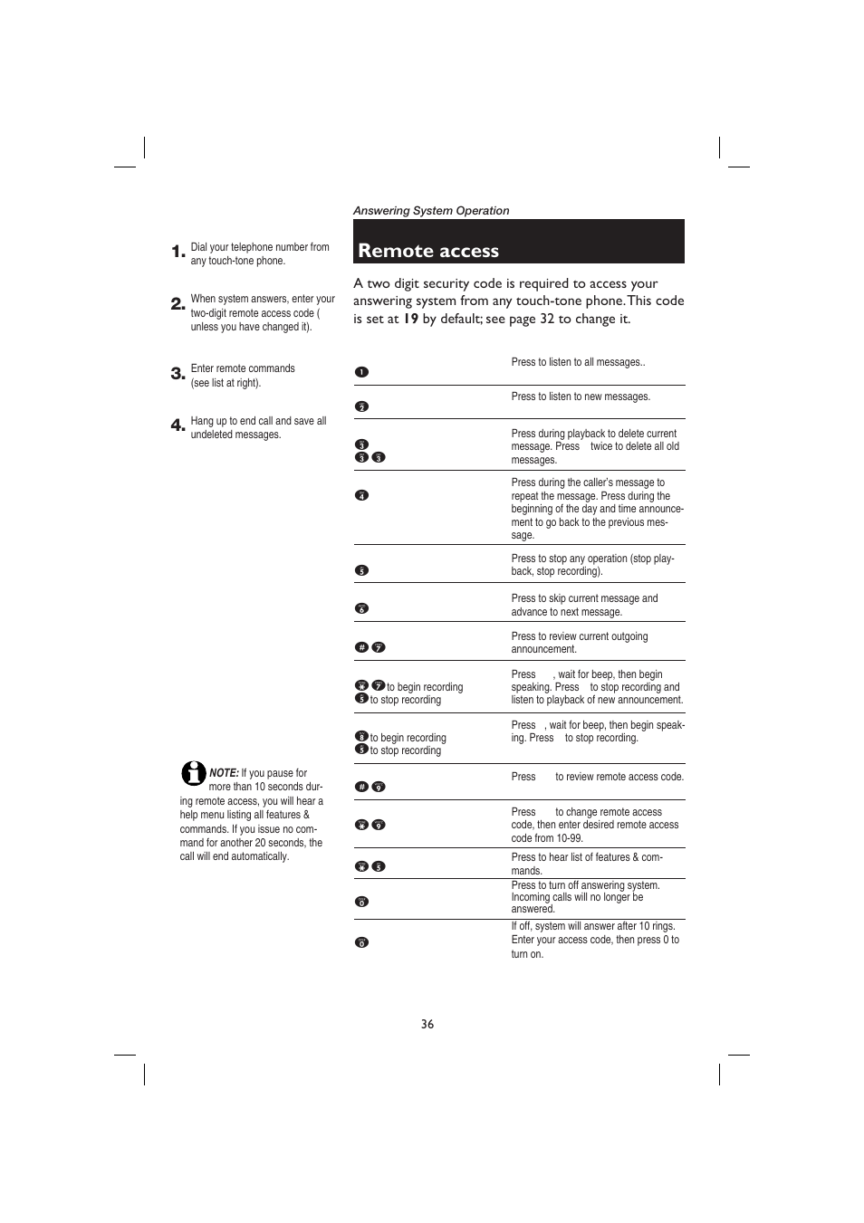 Remote access | AT&T E2728B User Manual | Page 40 / 60
