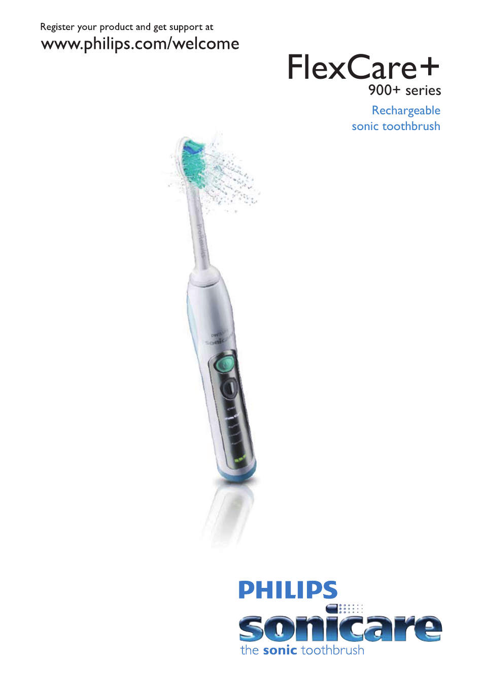 Philips Sonicare FlexCare Brosse à dents sonique rechargeable User Manual | 64 pages