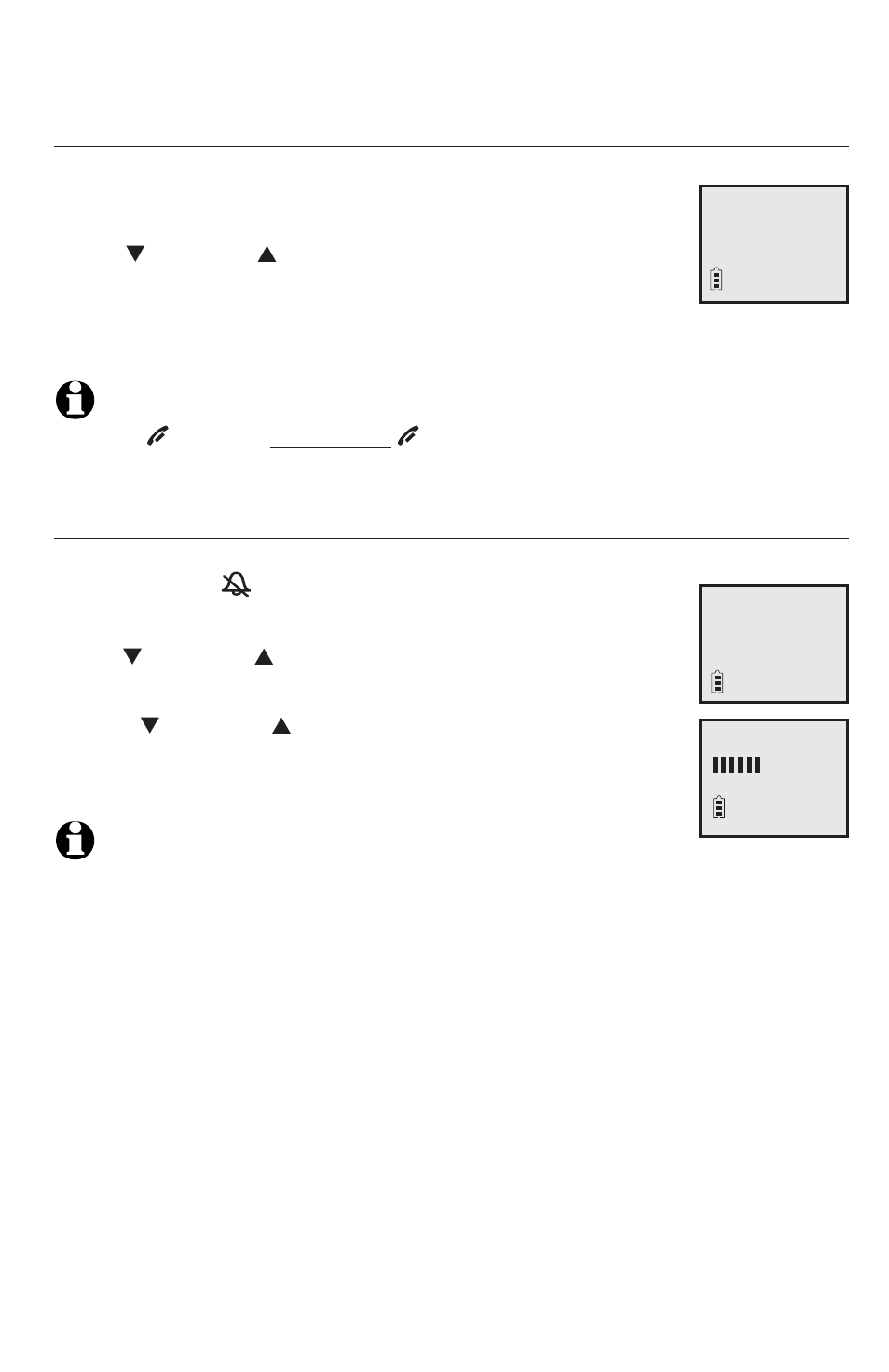 Telephone settings | AT&T DECT EL52419 User Manual | Page 14 / 73