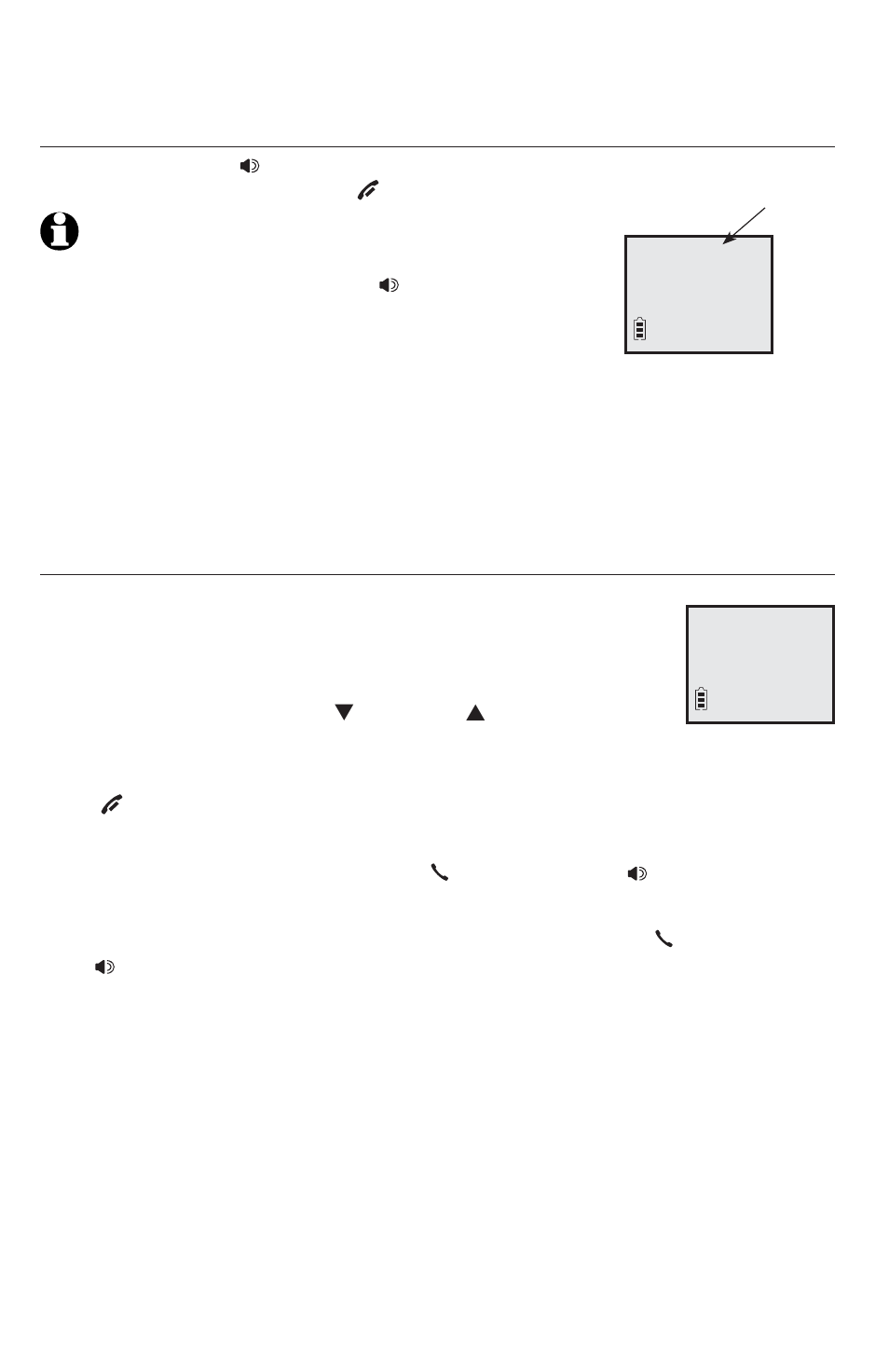 Handset operation | AT&T DECT EL52419 User Manual | Page 25 / 73