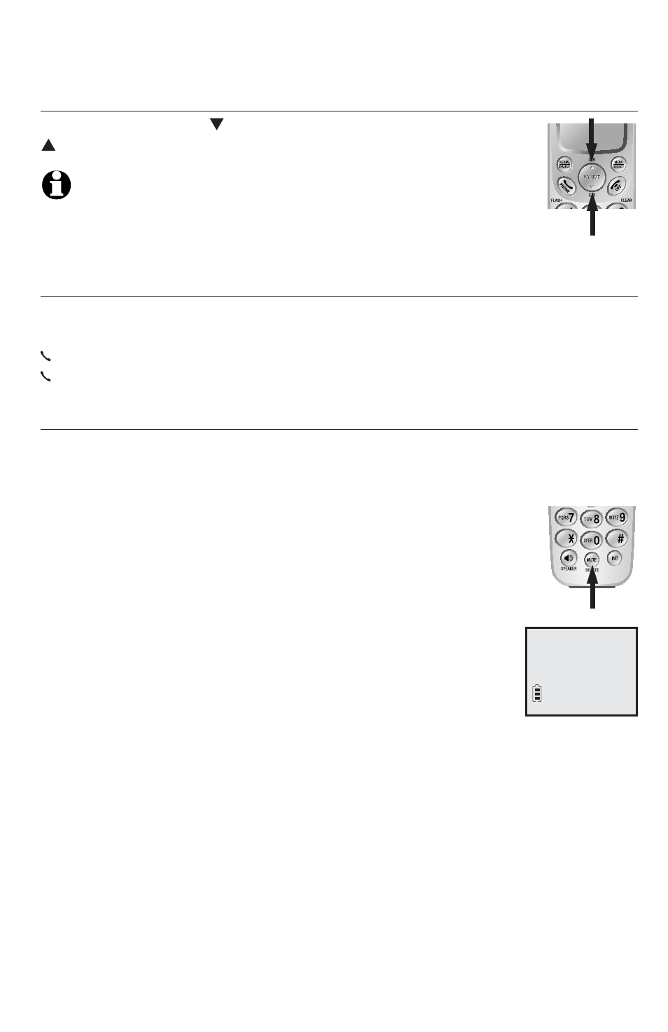 Options while on calls | AT&T DECT EL52419 User Manual | Page 26 / 73