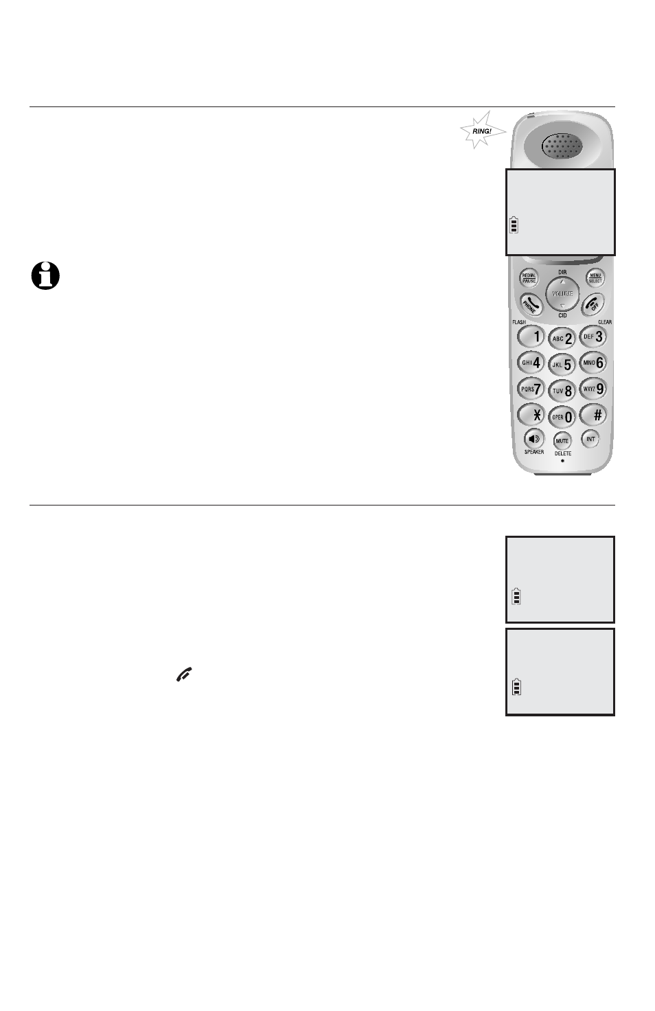 Caller id operation | AT&T DECT EL52419 User Manual | Page 37 / 73