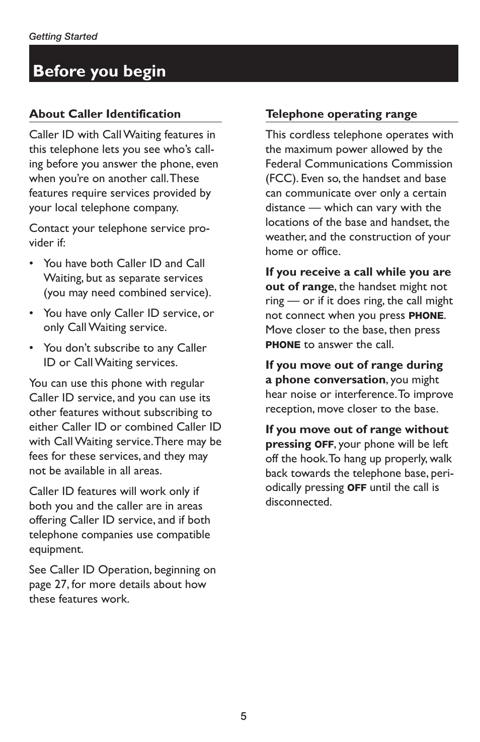 Before you begin | AT&T E5654B User Manual | Page 7 / 61