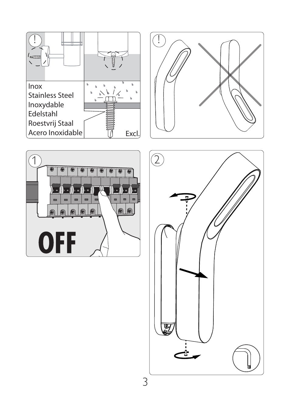 Philips Ledino Applique murale User Manual | Page 3 / 8