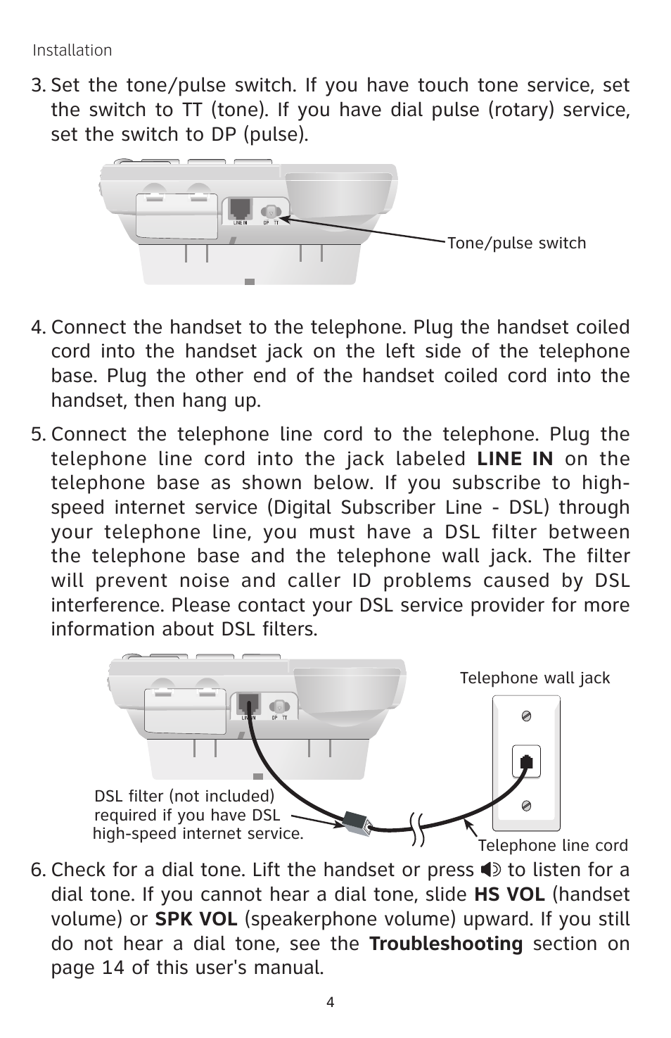 AT&T 929 User Manual | Page 6 / 20