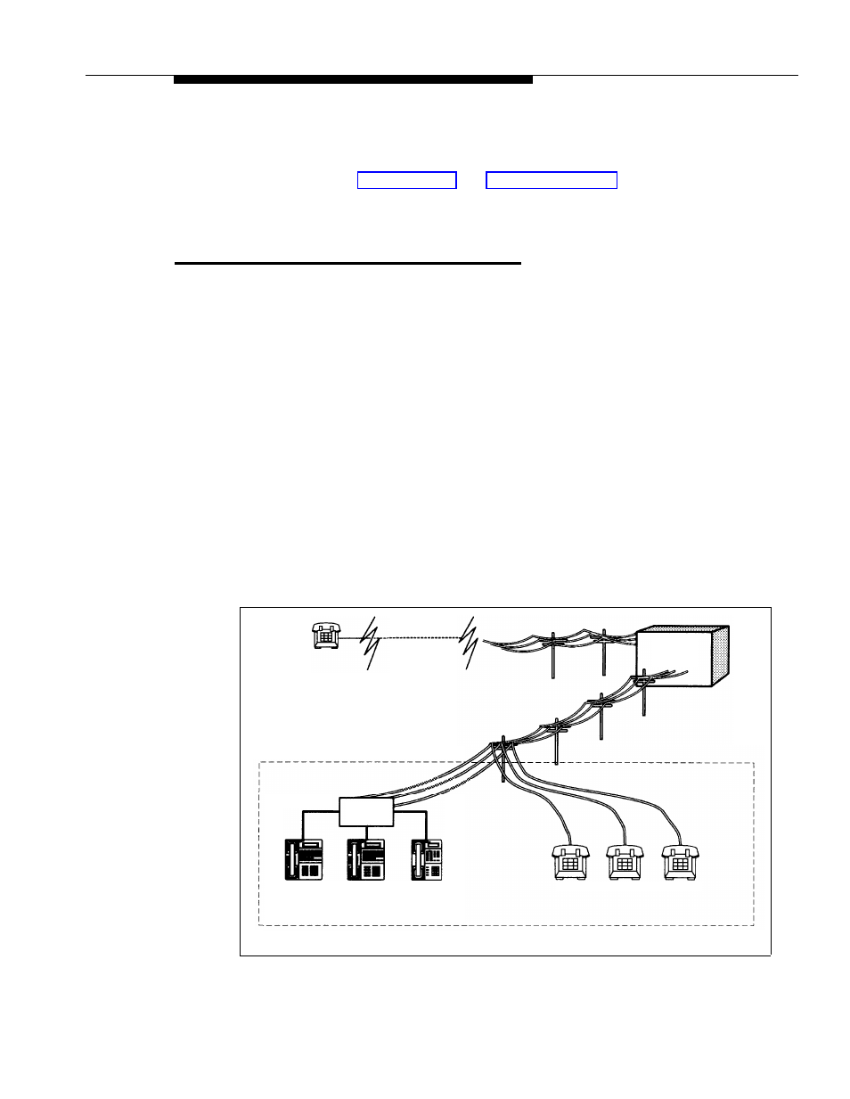 Using premises equipment to complement, Centrex services, Figure 1-1. your centrex system overview 1-3 | AT&T Partner II User Manual | Page 14 / 166