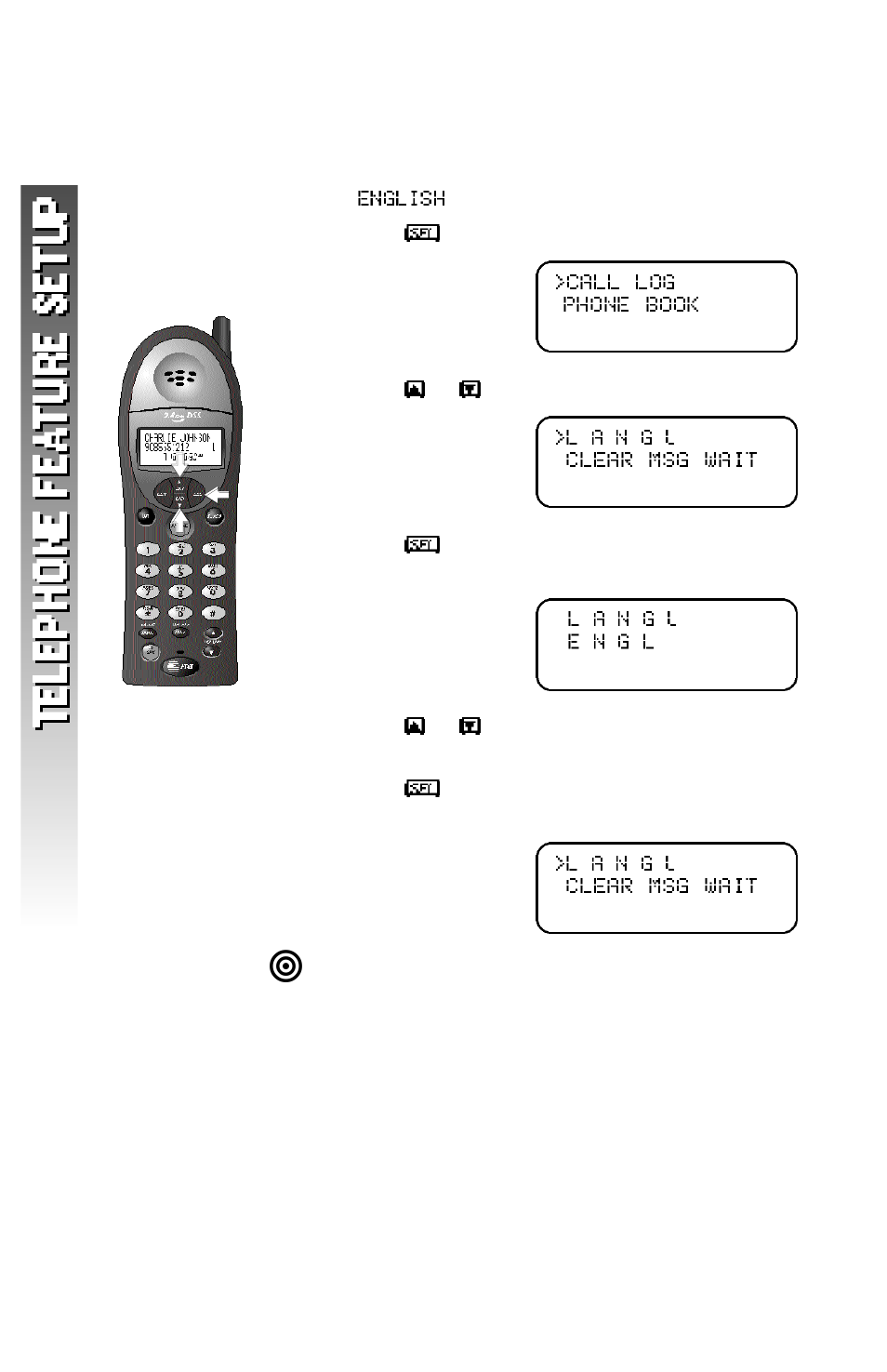 Language setting | AT&T 2256 User Manual | Page 15 / 70