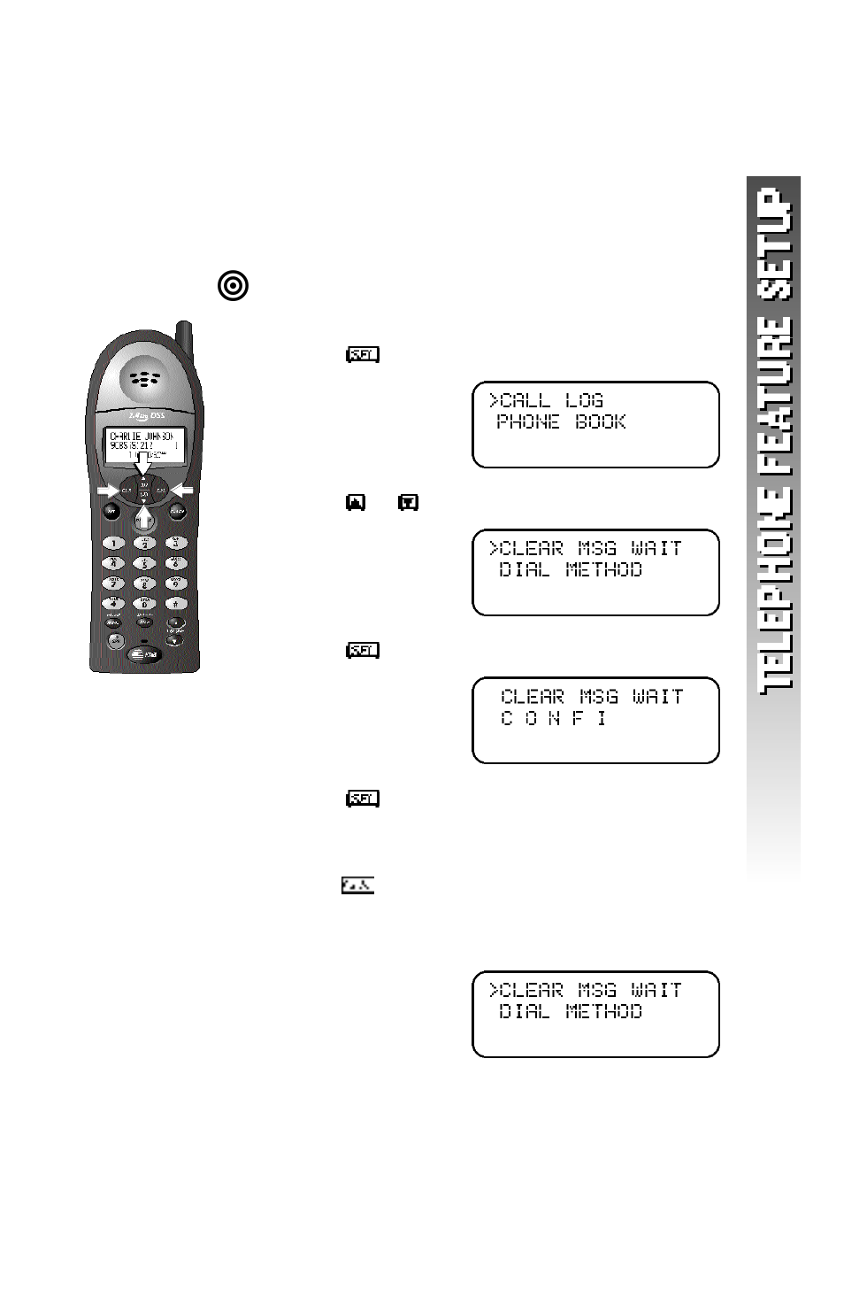 Clear message waiting | AT&T 2256 User Manual | Page 16 / 70