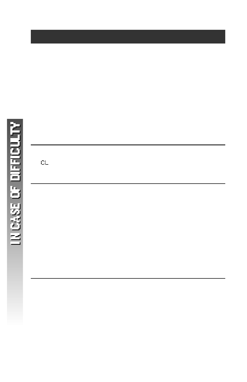 If cl appears in the message window, Answering system | AT&T 2256 User Manual | Page 61 / 70