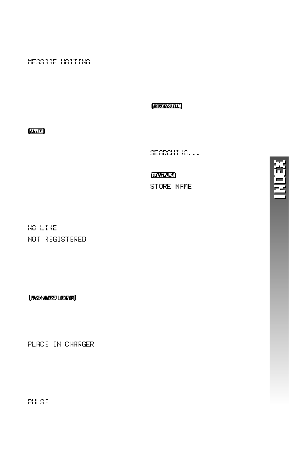 Index | AT&T 2256 User Manual | Page 66 / 70