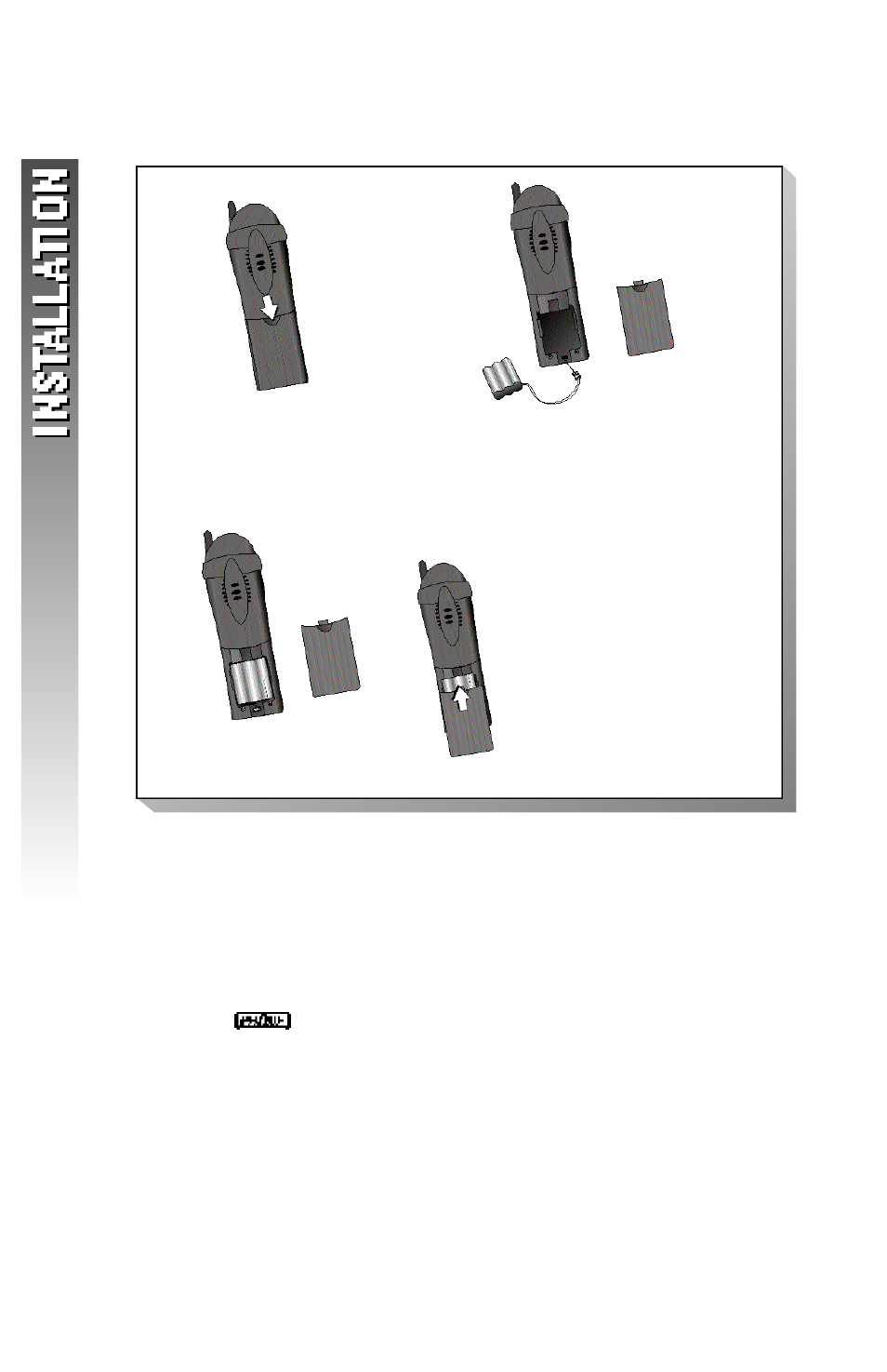 Install the handset battery, Charge the handset battery, Check for dial tone | AT&T 2256 User Manual | Page 7 / 70
