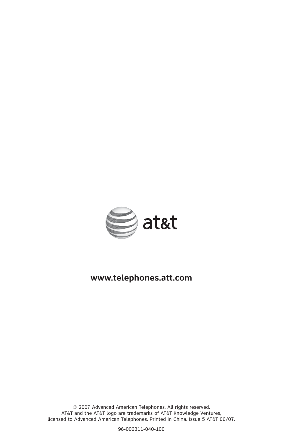 AT&T E5833B User Manual | Page 6 / 6
