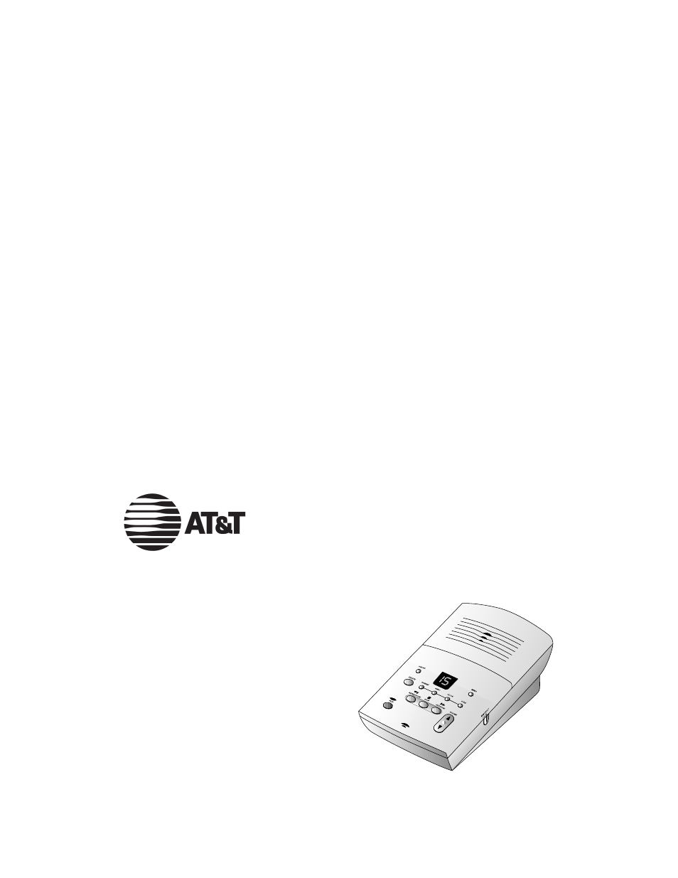 AT&T 1715 User Manual | 9 pages