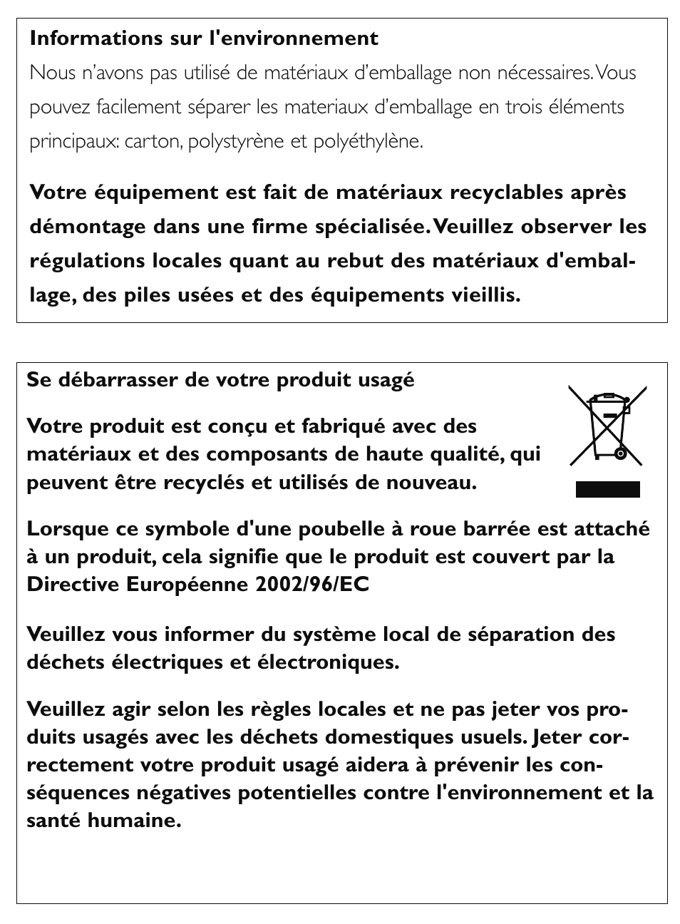 Philips Radio portable User Manual | Page 8 / 10