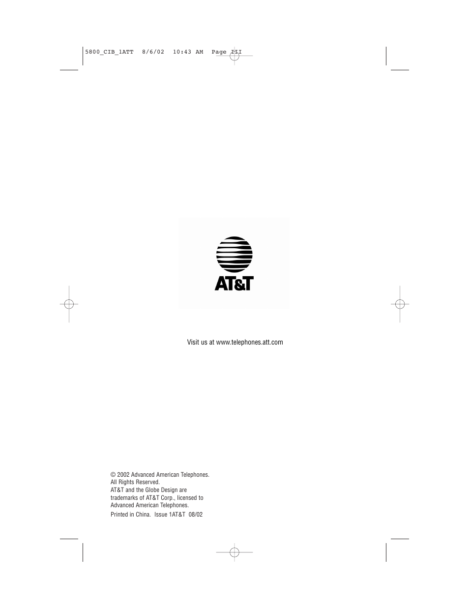 AT&T 5830 User Manual | Page 85 / 95