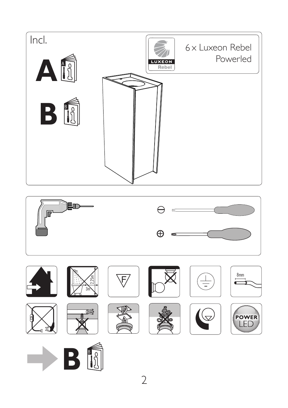 Philips InStyle Applique murale User Manual | Page 2 / 8