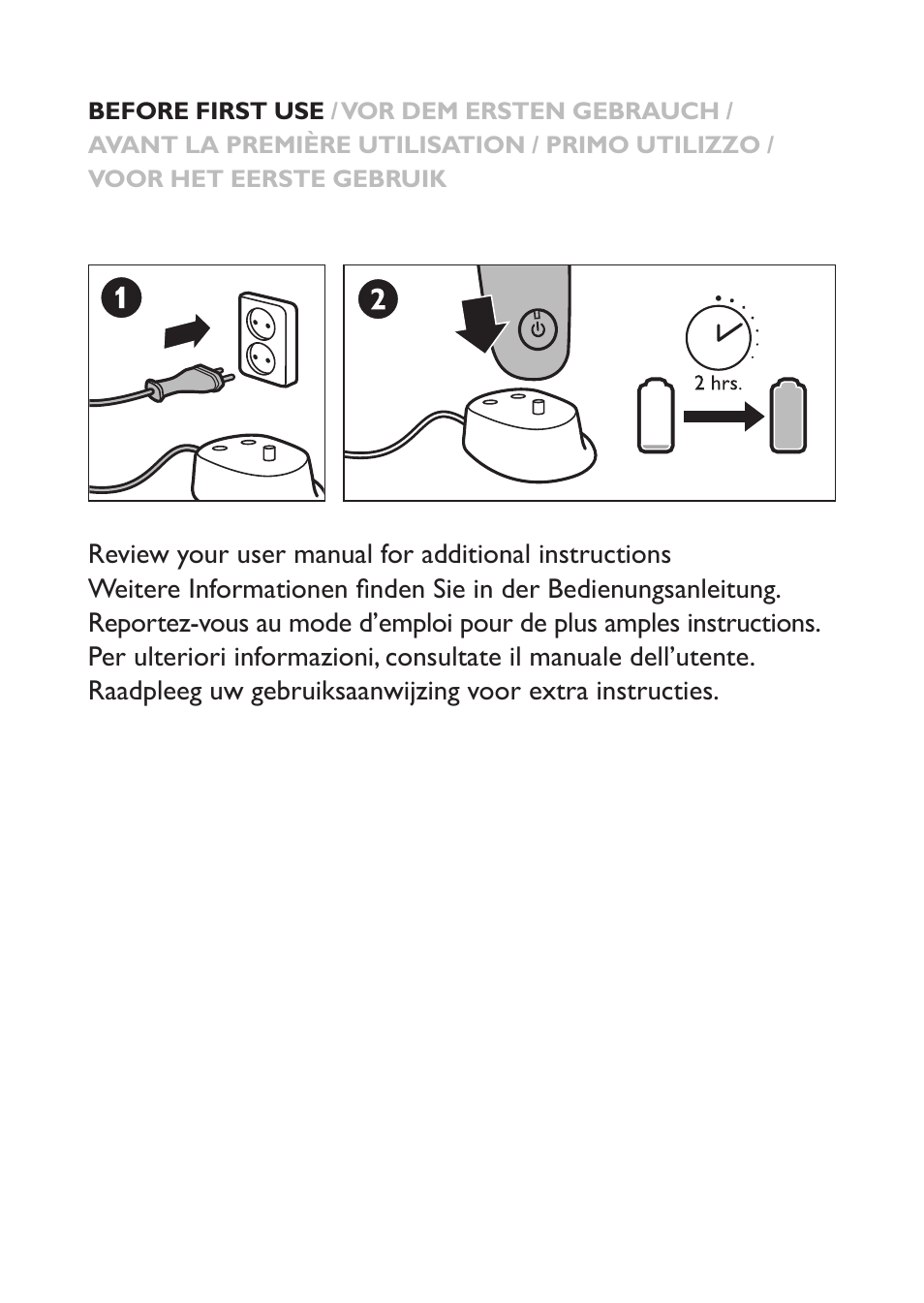 Philips Sonicare AirFloss Micro-jet Interdentaire User Manual | Page 3 / 8