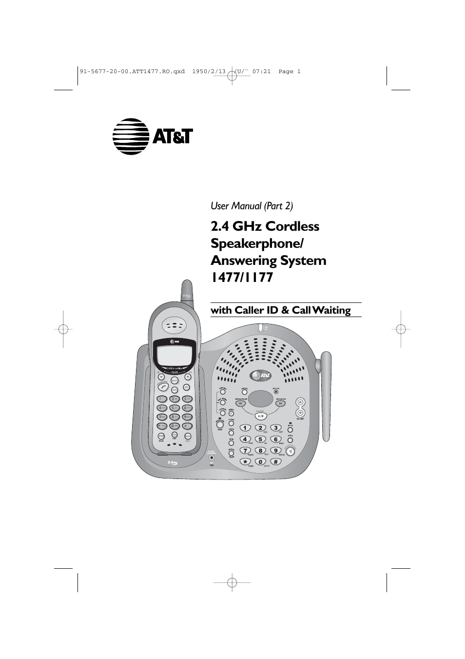 AT&T 1477/1177 User Manual | 47 pages