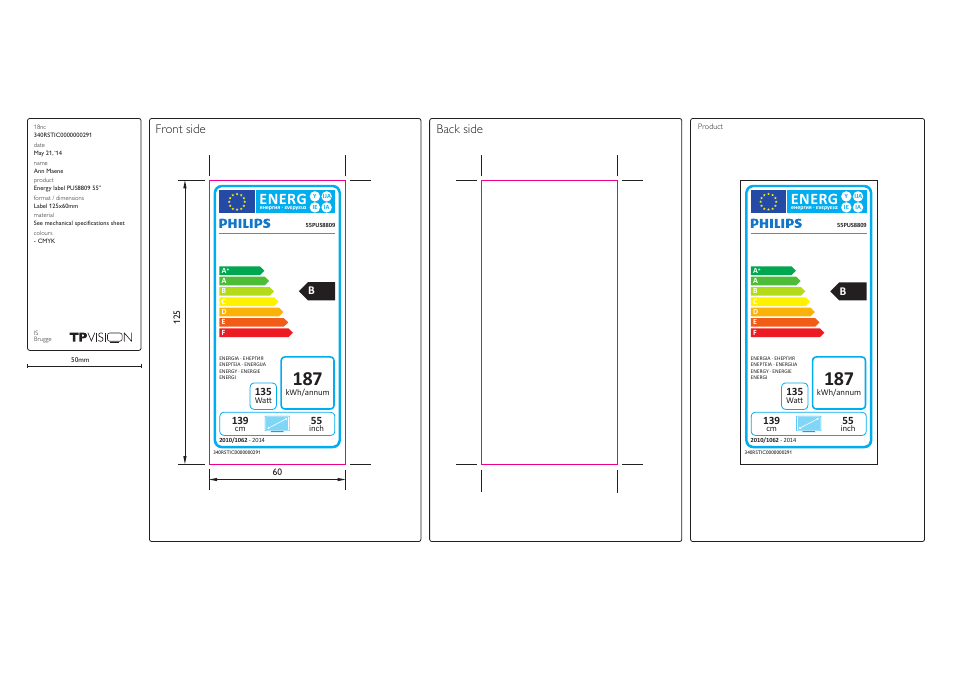 Philips 8800 series Téléviseur 4K UHD ultra-plat avec Android™ User Manual | 1 page