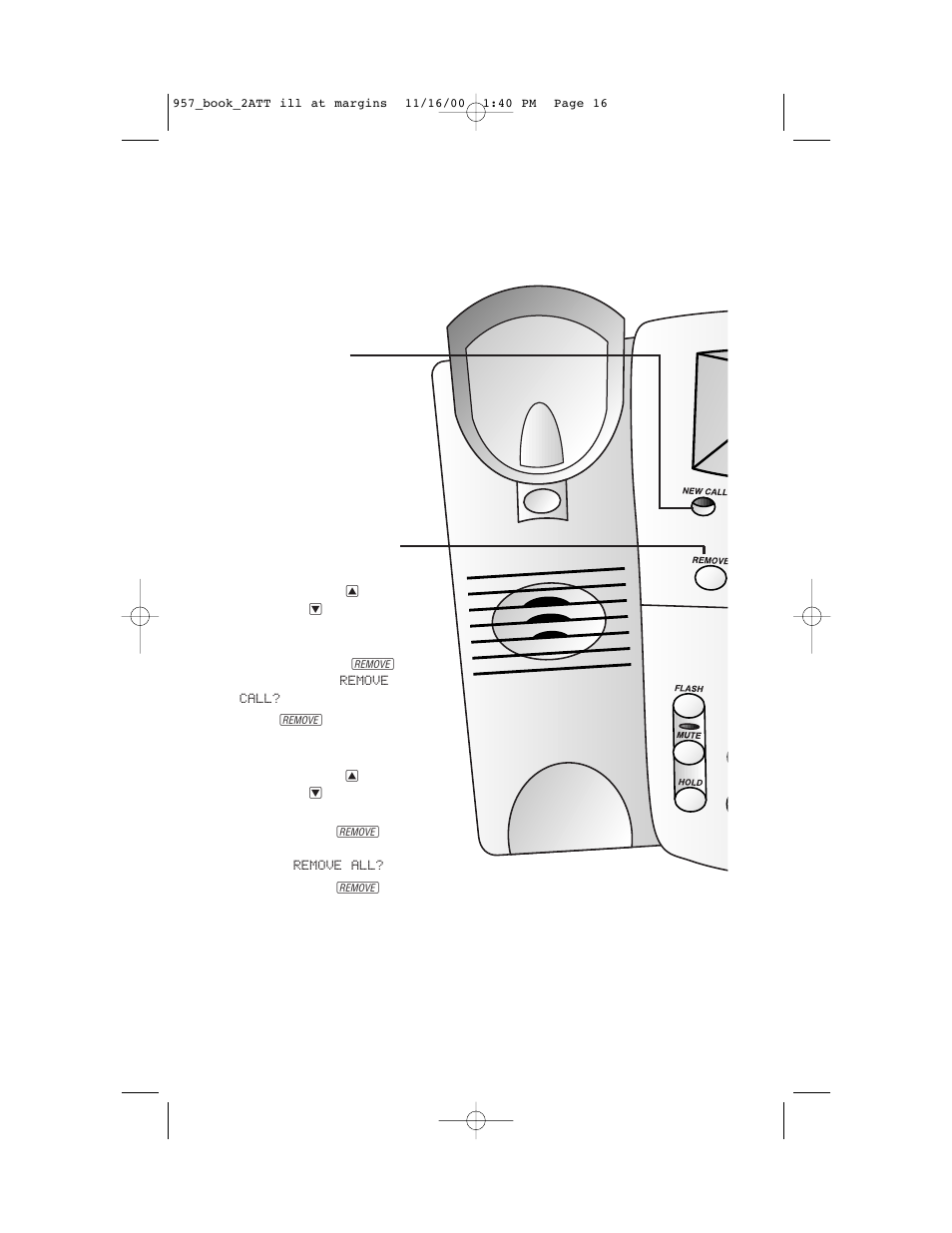 Caller id operation | AT&T 957 User Manual | Page 17 / 21
